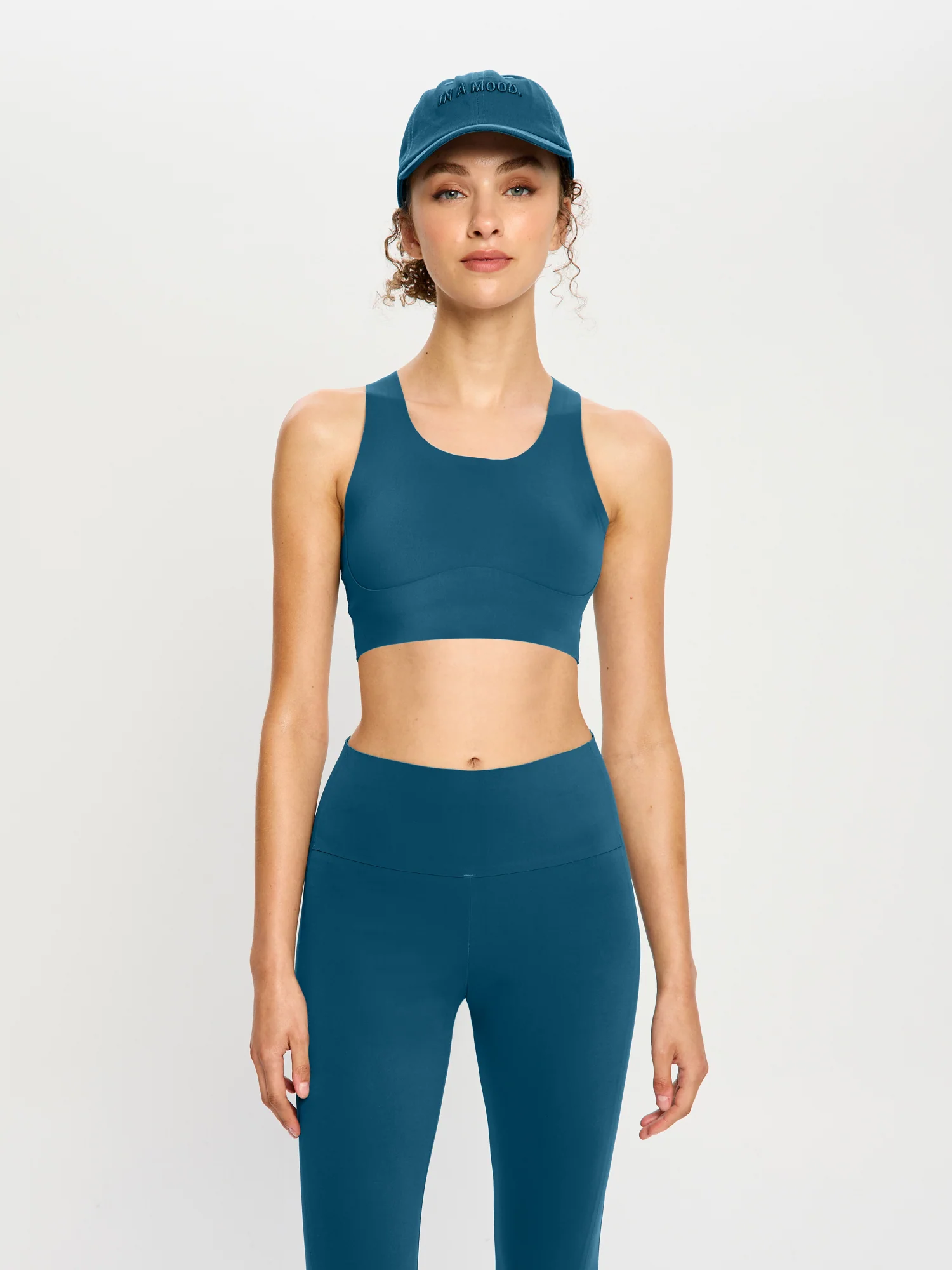 Basic Baseball Cap Teale Blue - Image 5