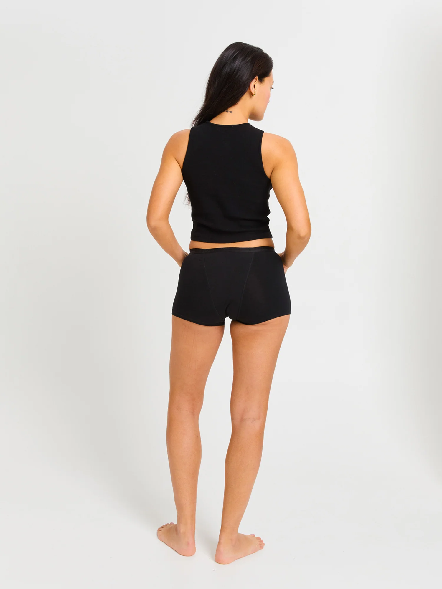 Basic Boyshort Super Black - Image 3