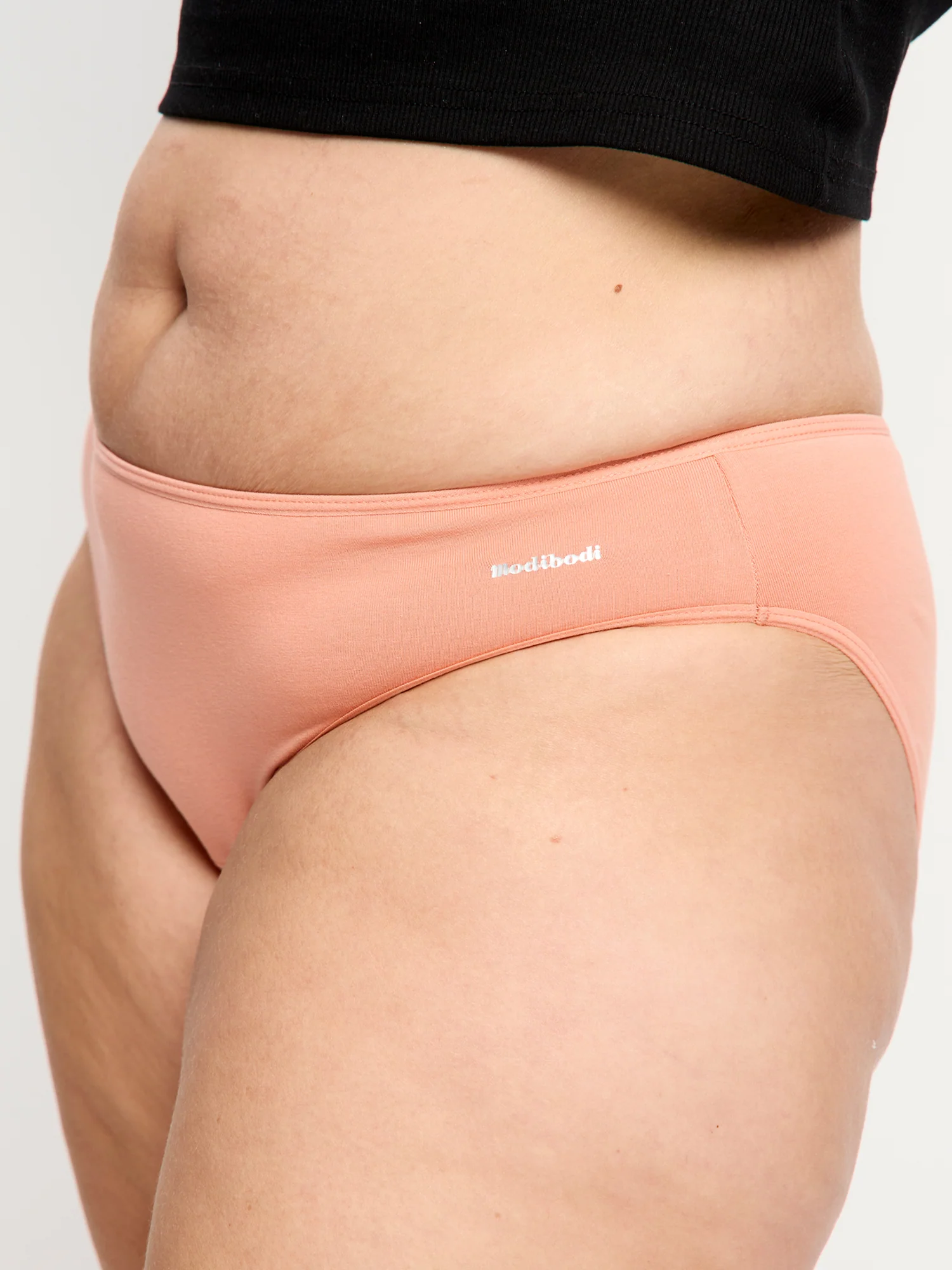 Basic Cheeky Bikini Light Clay - Image 5