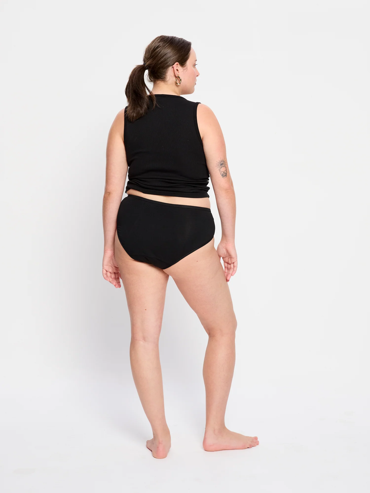 Basic Mid-Rise Brief Super Black - Image 5