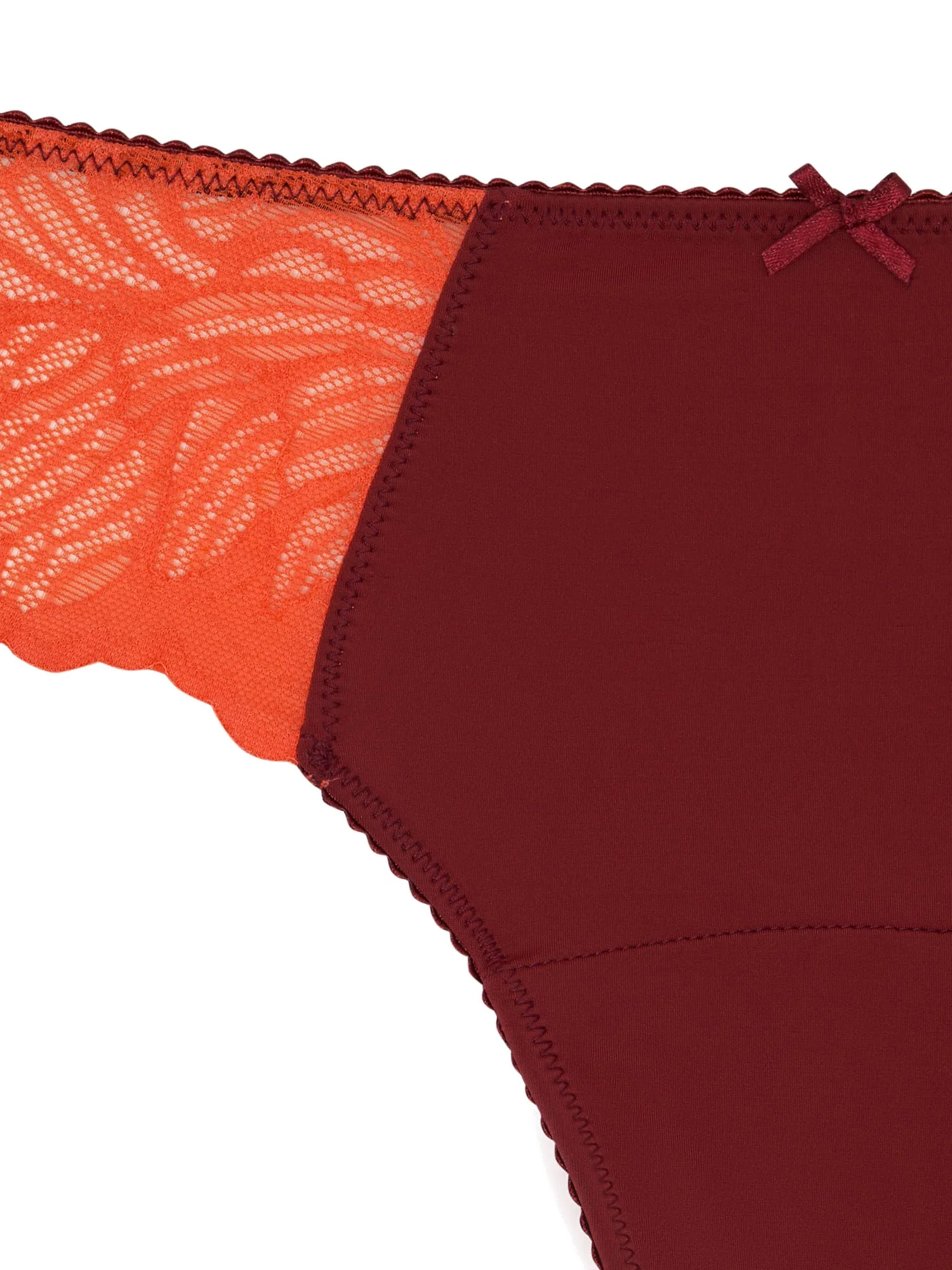 Camille Thong Light Bordeaux Red - Image 5