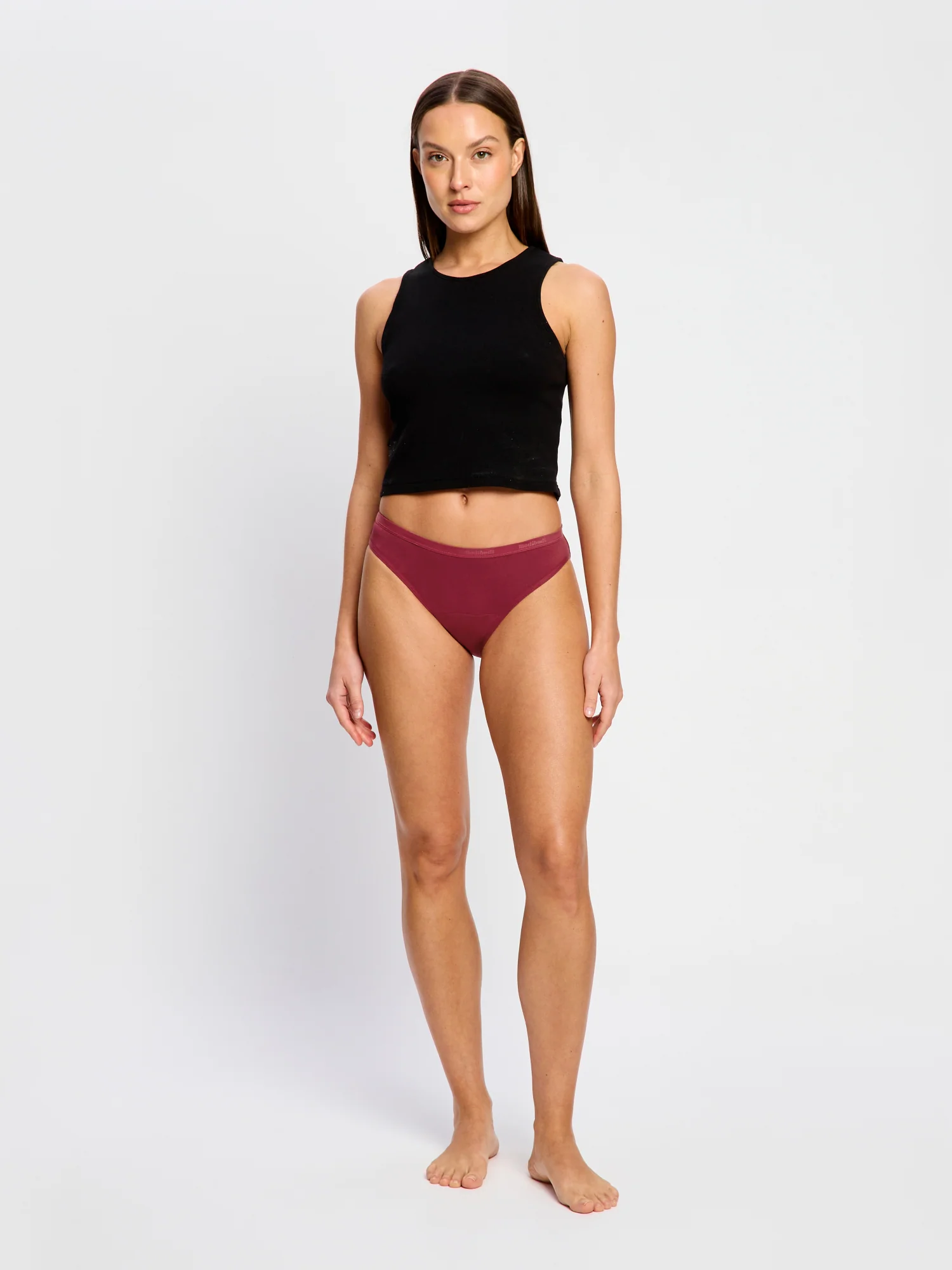 Classic Bikini Moderate Bud Red