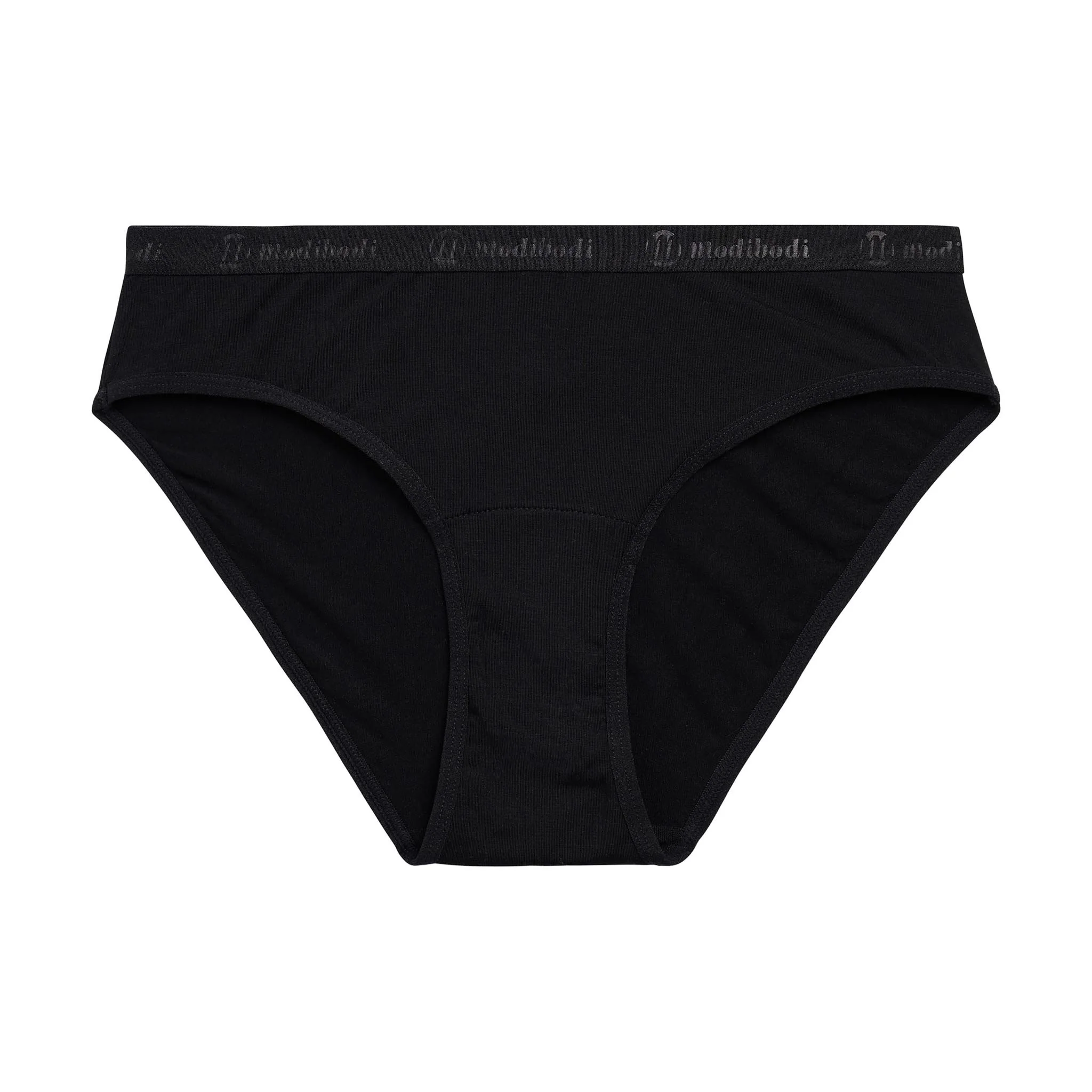 Classic Bikini Moisture Wicking Black - Image 3