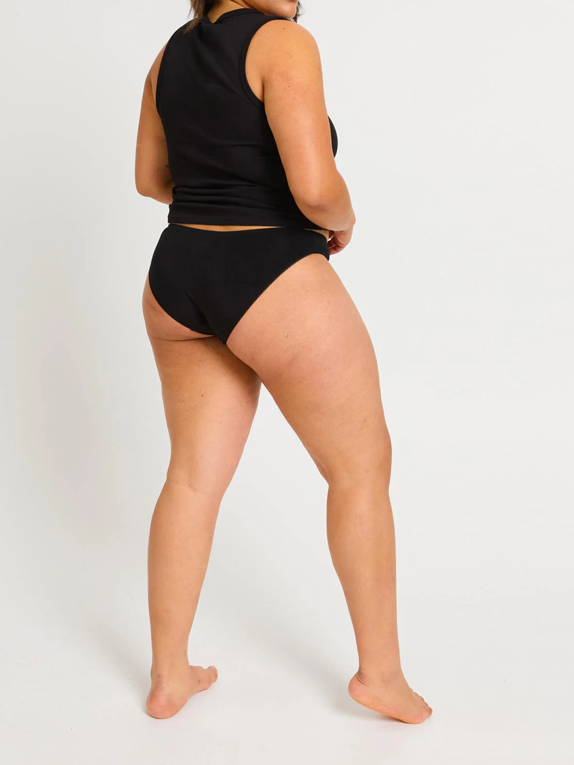 Classic Cheeky Brief Light Black - Image 4