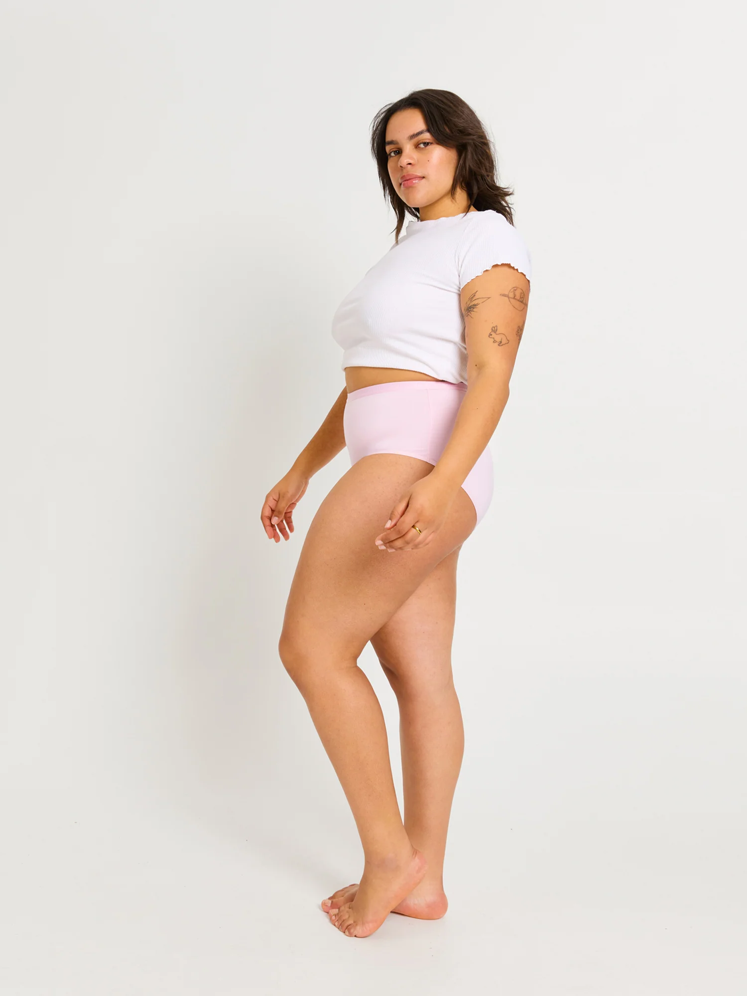 Classic Full Brief Everyday Pack Pink Floral Multi - Image 27
