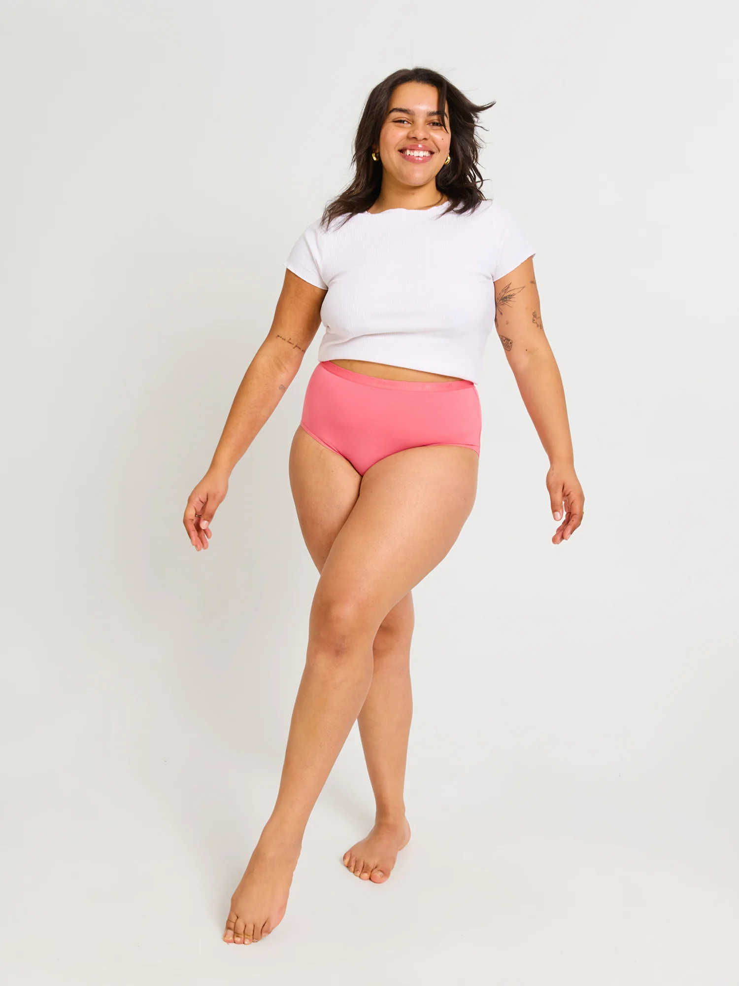 Classic Full Brief Everyday Pack Pink Floral Multi - Image 4