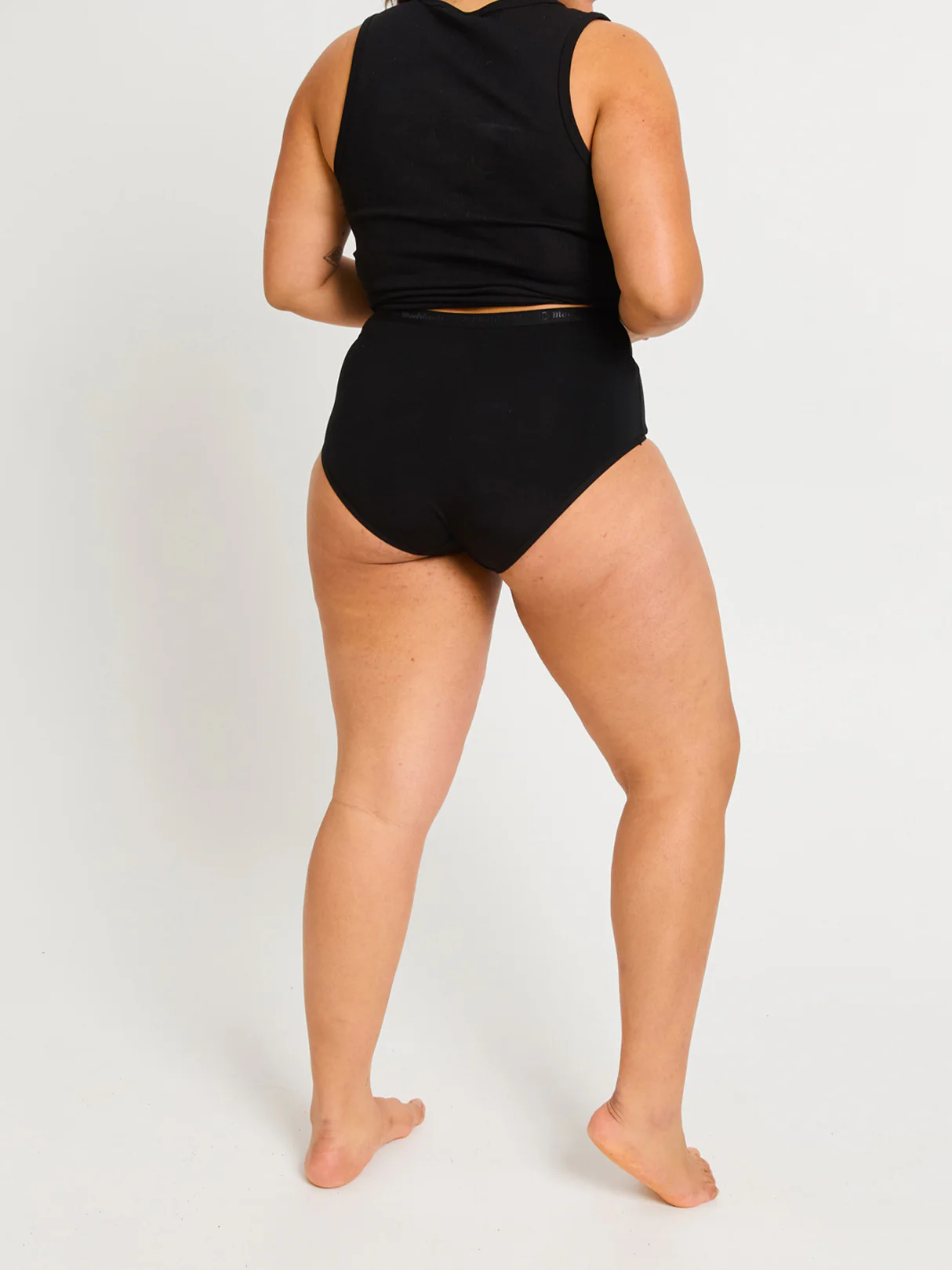 Classic Full Brief Moisture Wicking Black - Image 4