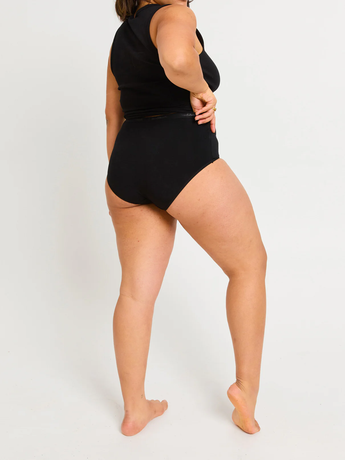 Classic Full Brief Moisture Wicking Black - Image 5