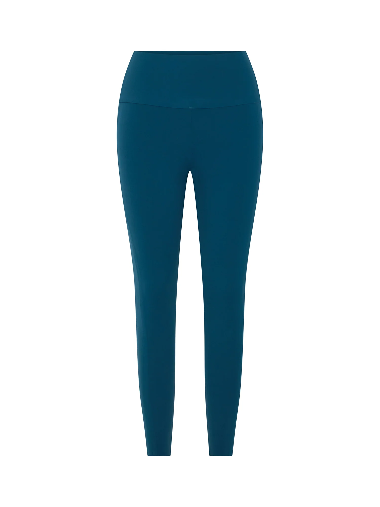 Full Length Bonded Panel Leggings Teale Blue - Image 9