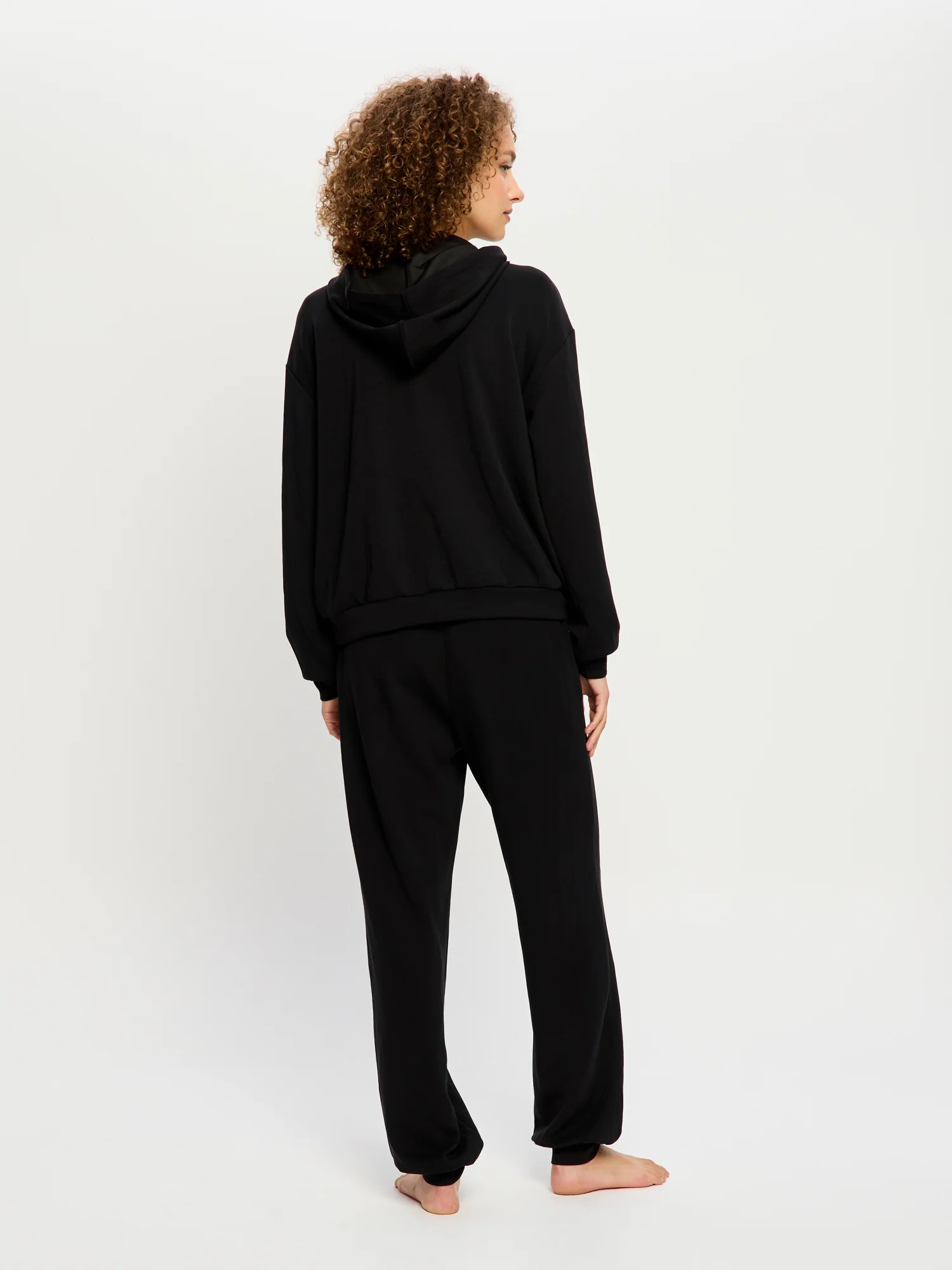Half-Zip Hoodie Black - Image 10