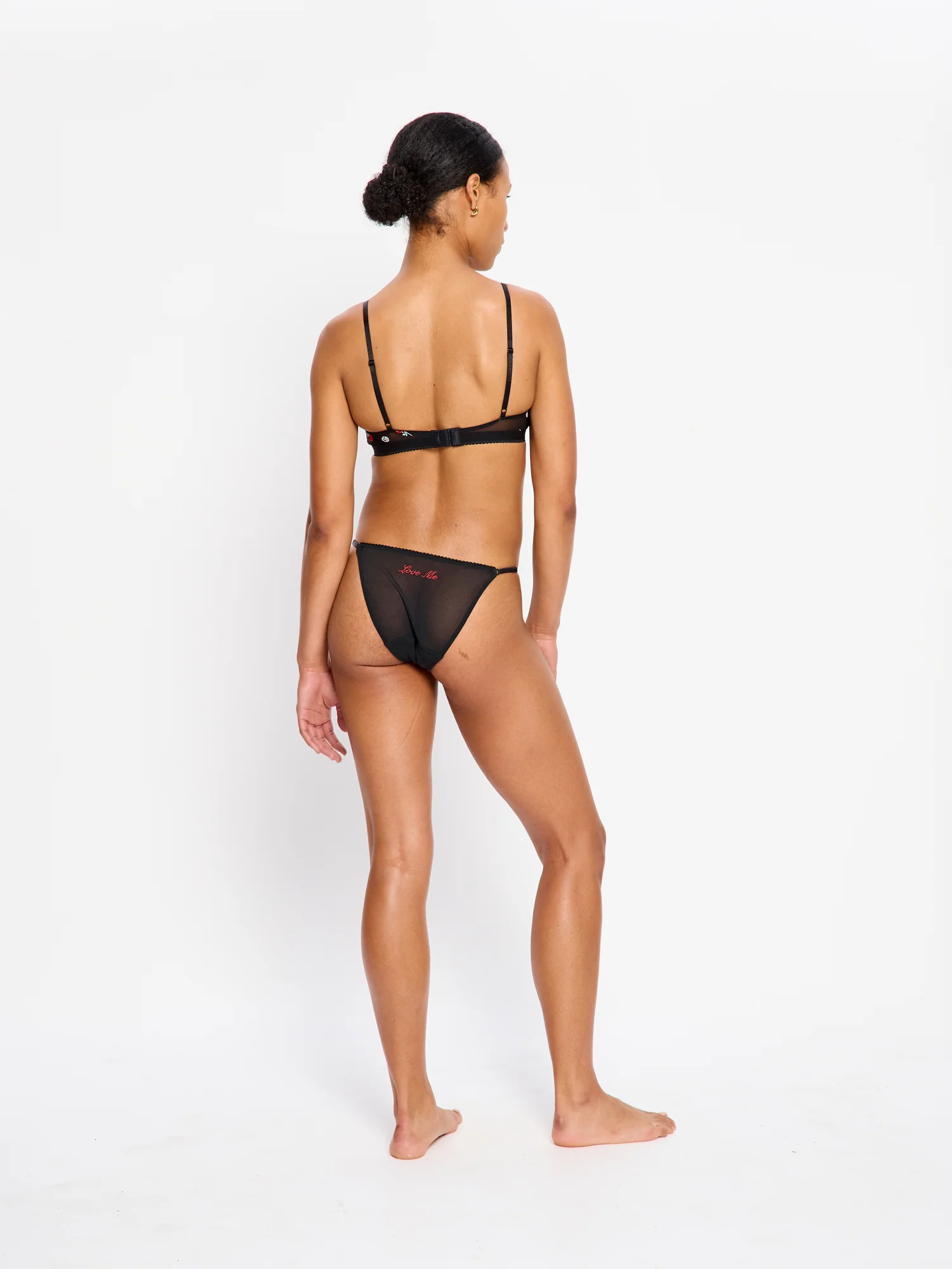 Intimates V Day Tanga Brief Light	 Black Rose - Image 6