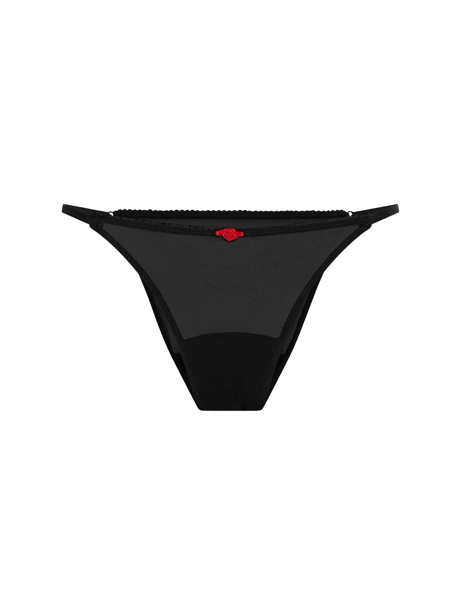 Intimates V Day Tanga Brief Light	 Black Rose - Image 8