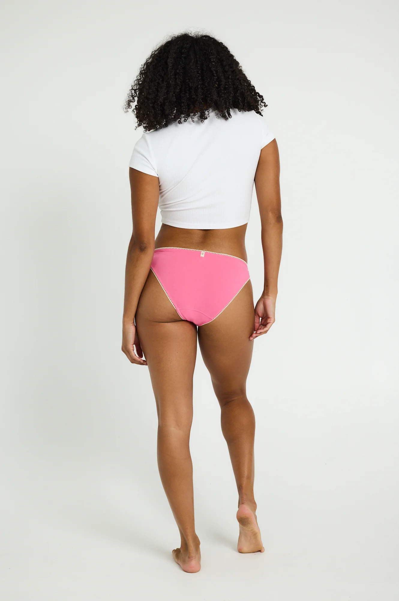 Lola Cheeky Brief Light Carnation Pink - Image 3