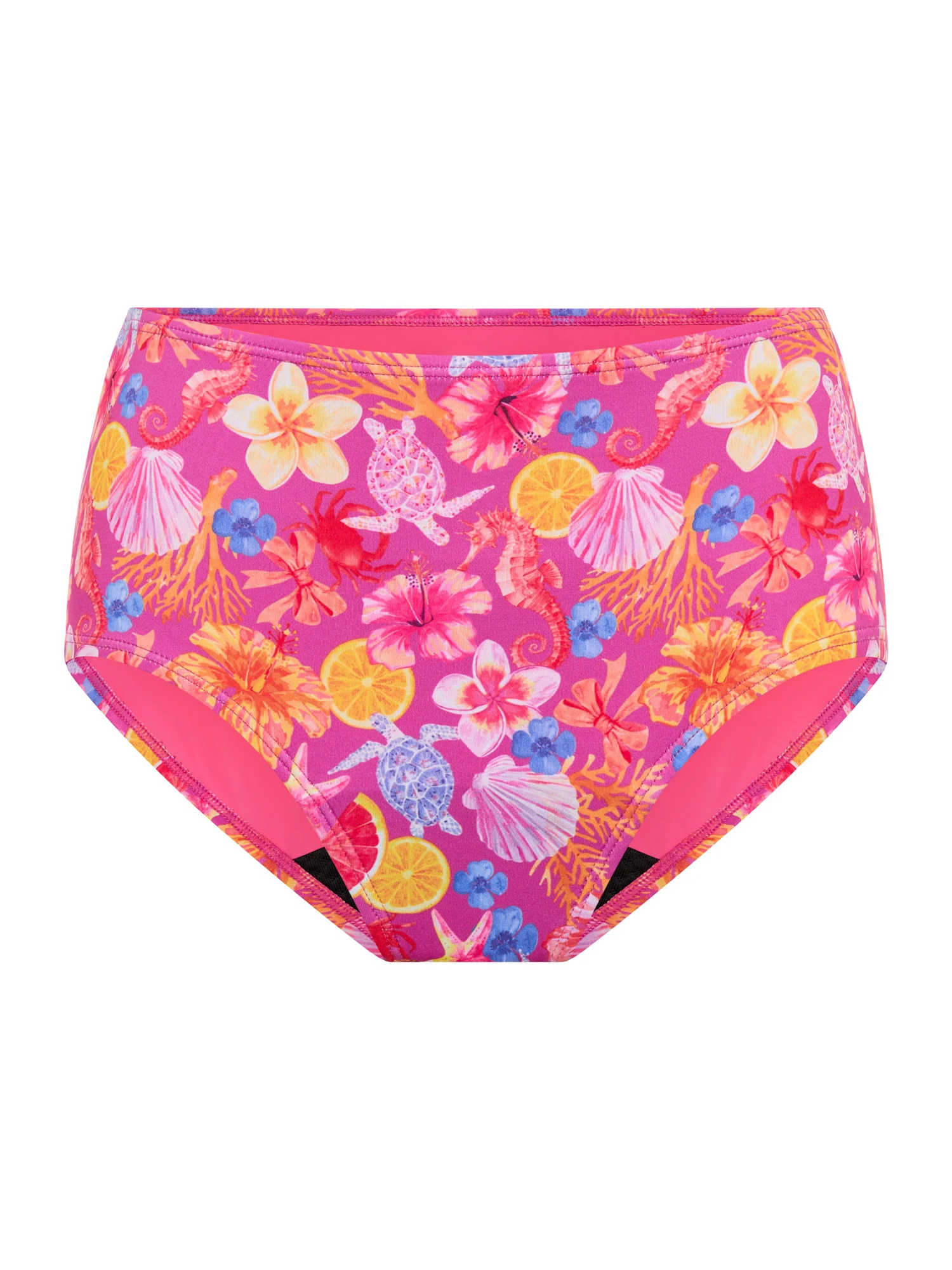 Marine Dream Teen Swimwear Hi Waist Bikini Brief Super Tropicana Crush - Image 7