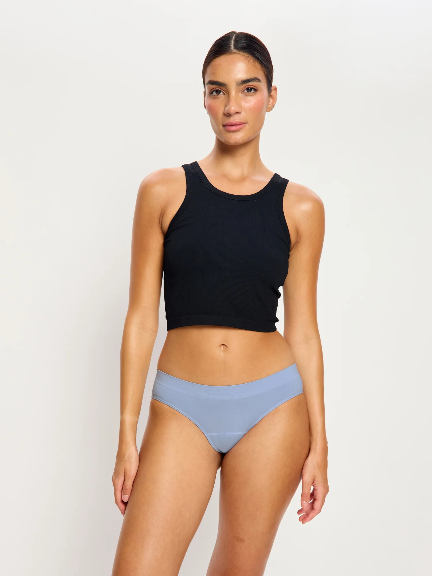 ModiComfort Seamless Boyleg Light Blue Aura 2 Pack - Image 4