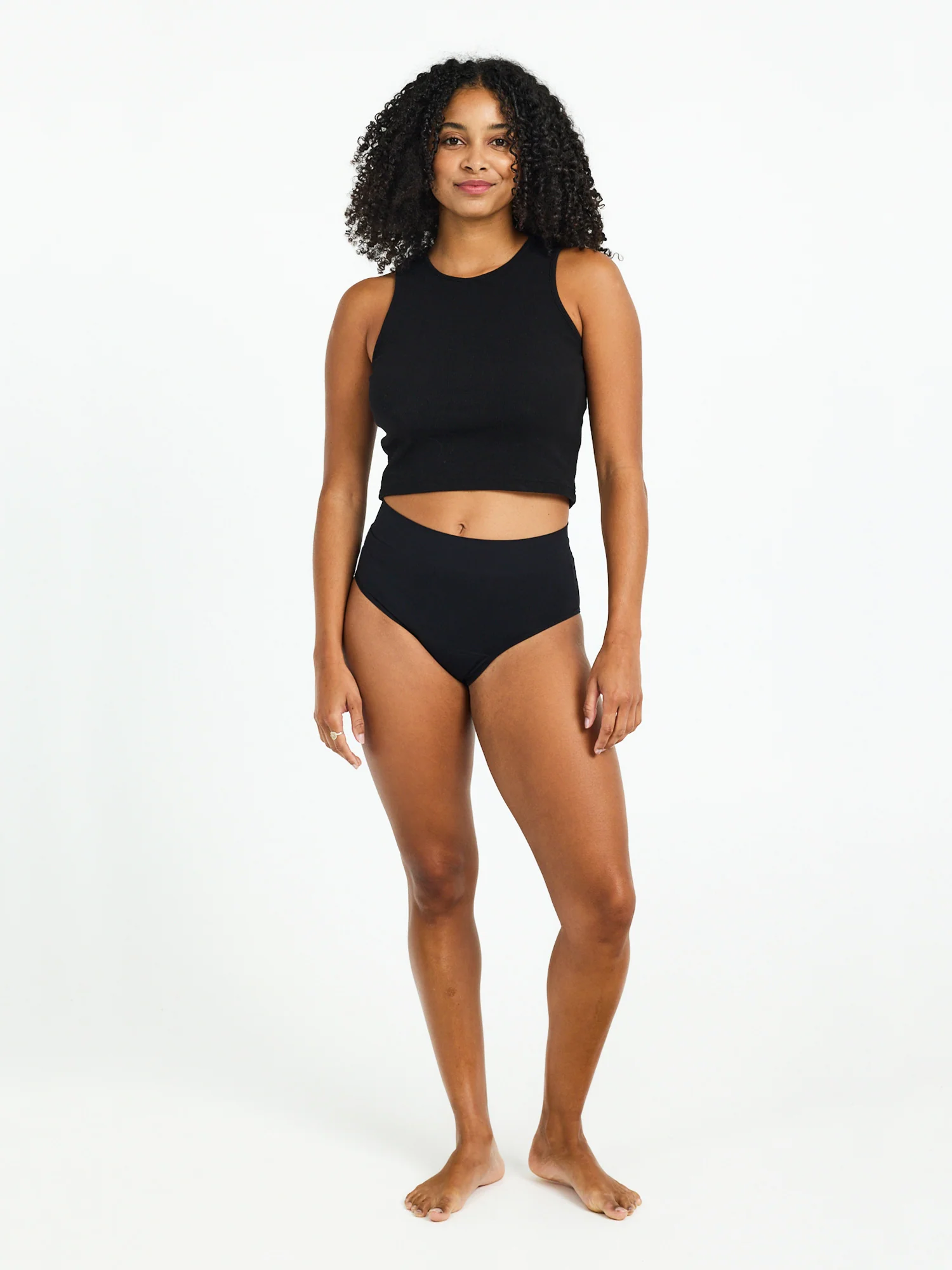 ModiComfort Seamless Full Brief Light Black 2 Pack - Image 4