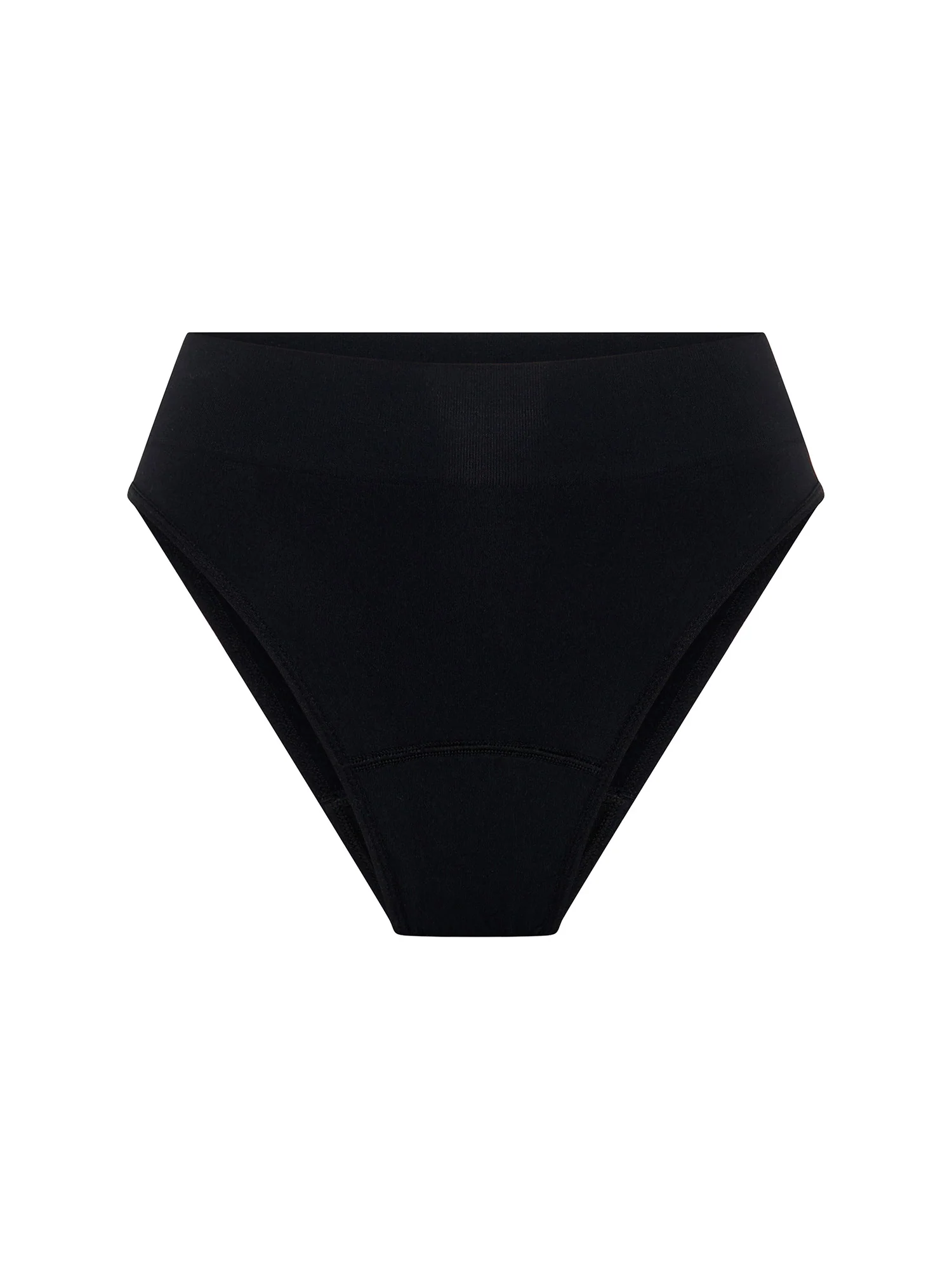 ModiComfort Seamless Hi-Leg Brief Moderate Black 3 Pack - Image 6
