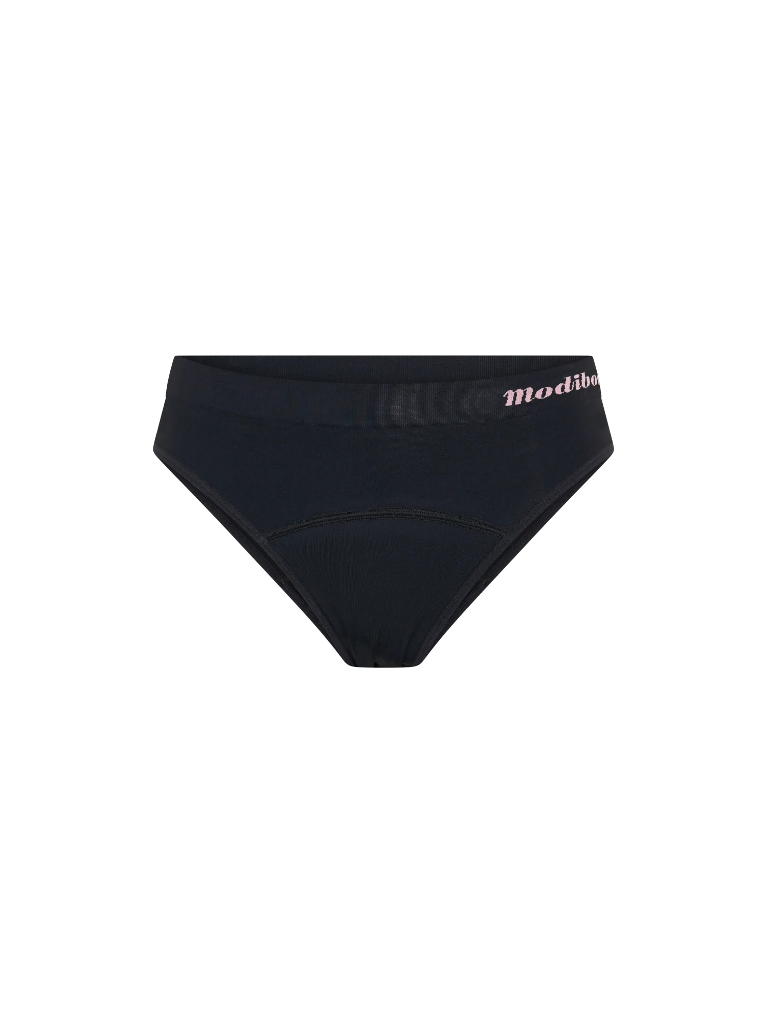 ModiComfort Seamless Teen Hipster Bikini Moderate Black 2 Pack - Image 8