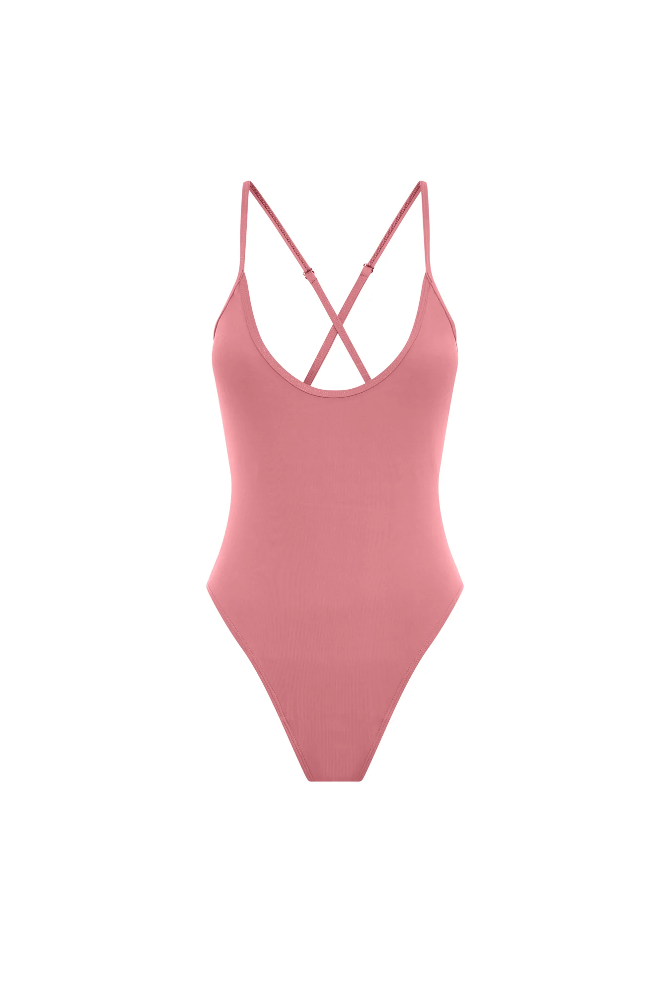 Molokai Swimwear X Back One Piece Super Mauve - Image 7