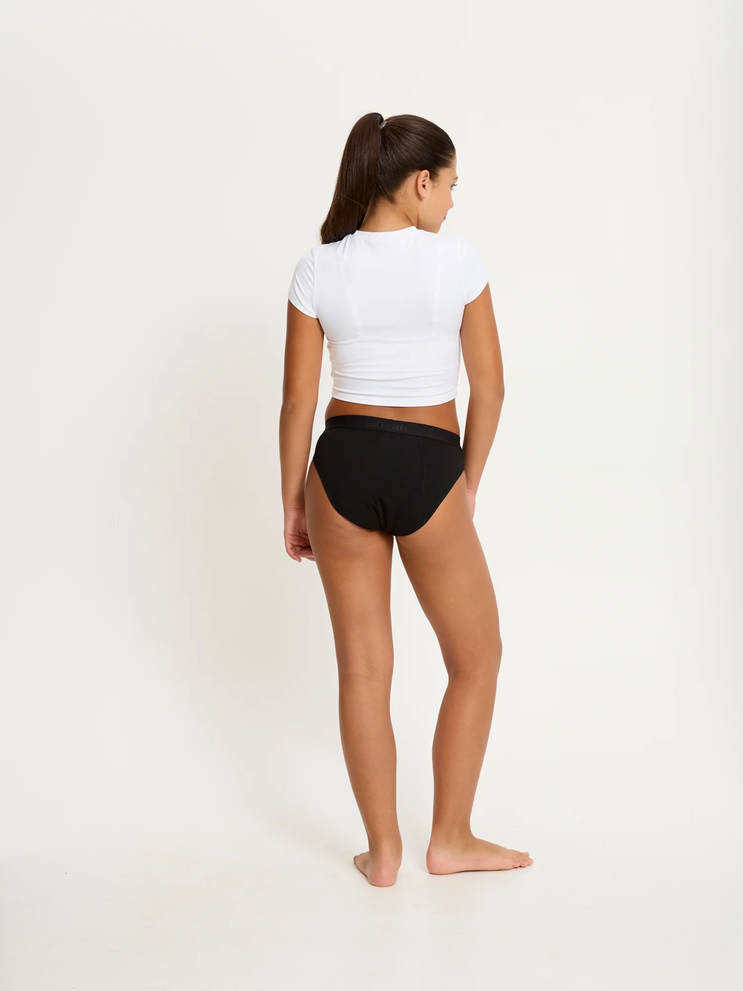 My Period Kit with Hipster Bikini Moderate Black - Image 9