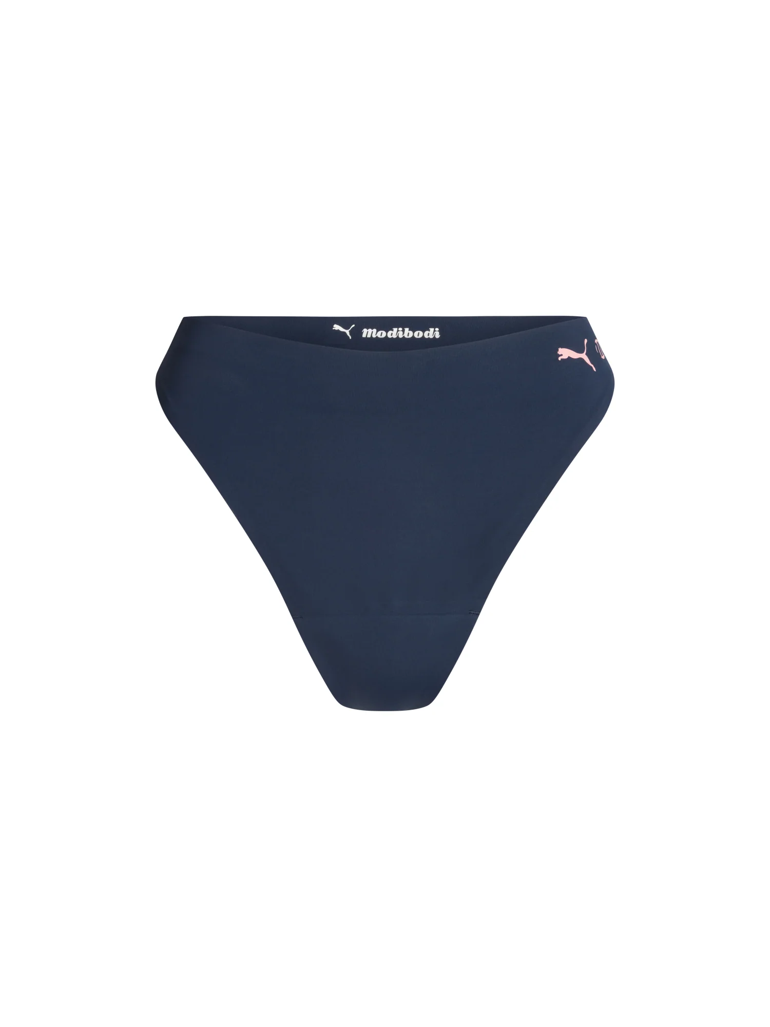 Puma X Modibodi Seamfree Active Hi Waist Thong Light Midnight - Image 7