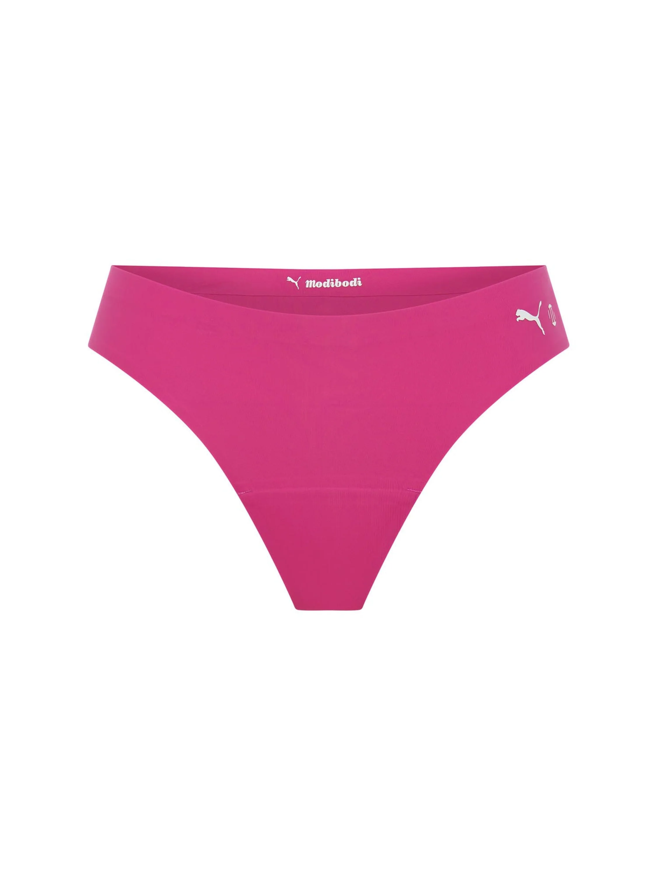 Puma X Modibodi Seamfree Active Thong Light Garnet Rose Pink - Image 5