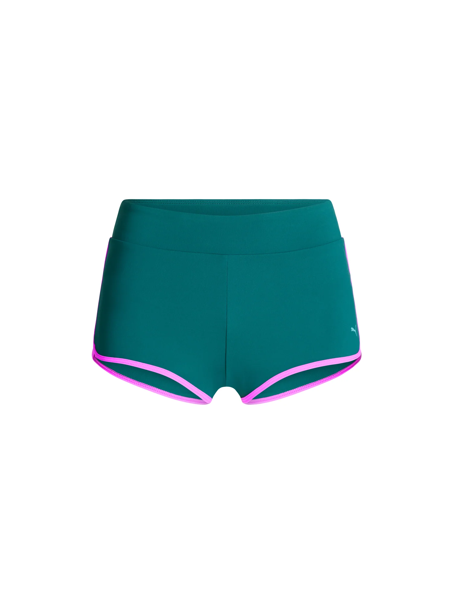 Puma X Modibodi Swimwear Scoop Bikini Top & Short Emerald Ice - Image 10
