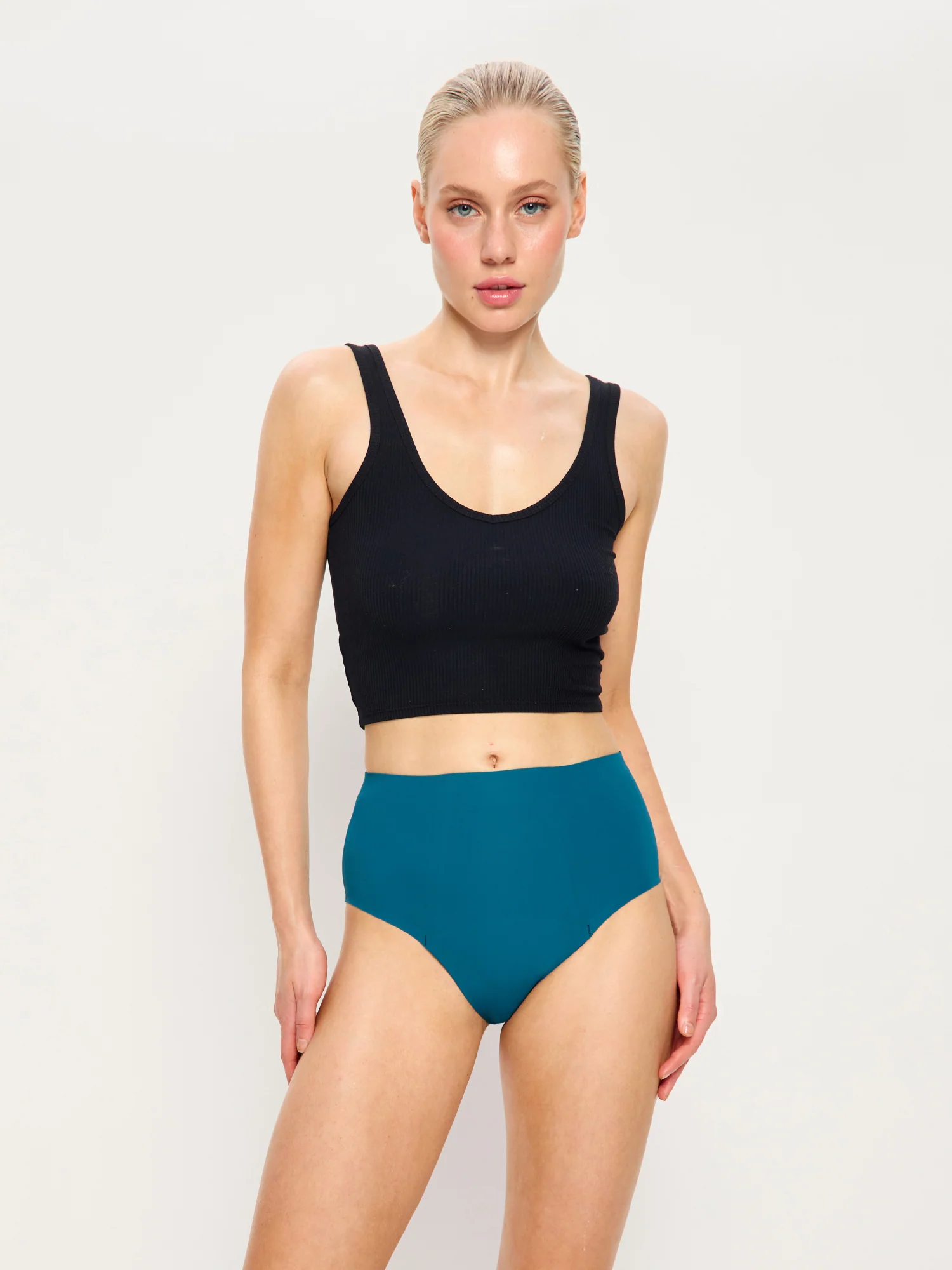 Seamfree Full Brief Super Lagoon Blue - Image 6
