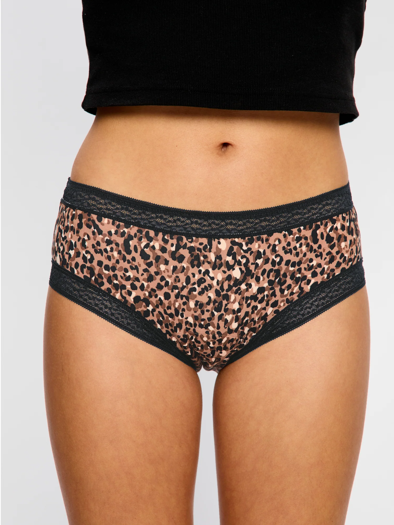 Sensual Boyleg Light Animalia Brown - Image 4