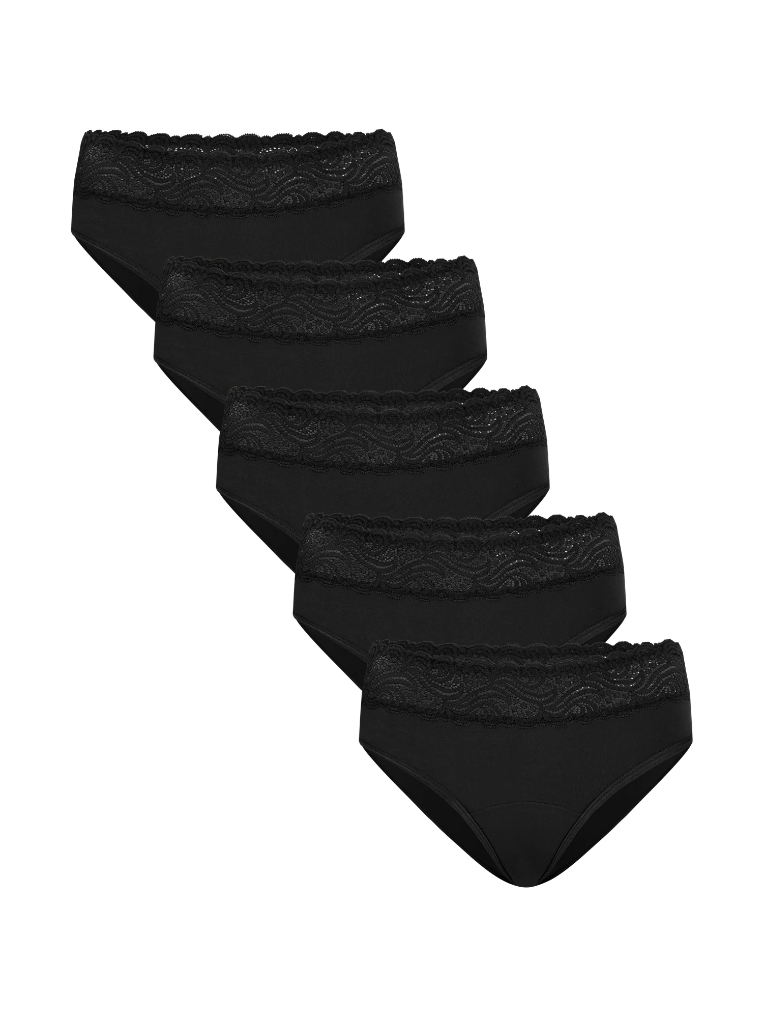 Sensual Hi Waist Bikini Multi-Absorbency 5 Pack - Image 8