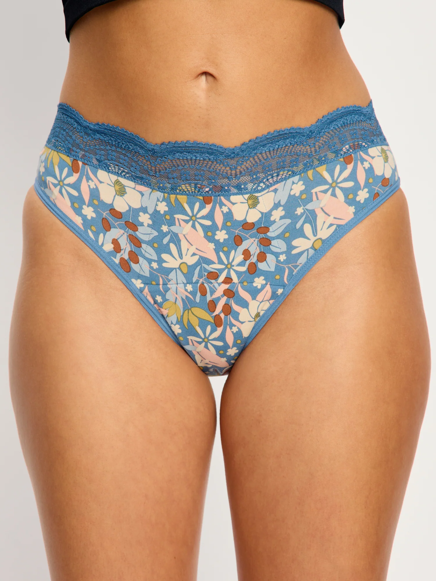 Sensual Hi Waist Bikini Super Botanical Garden - Image 6