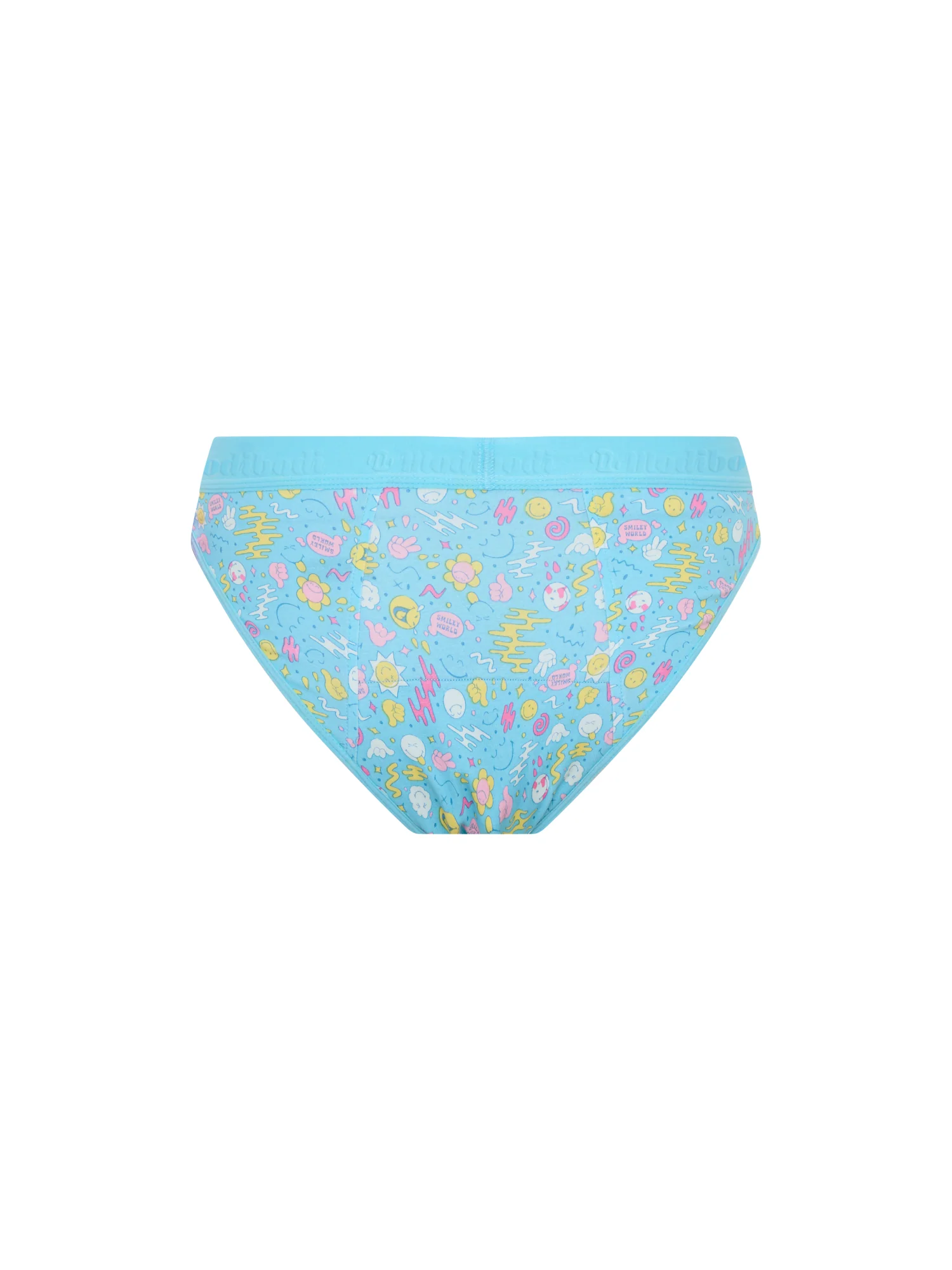 SmileyWorld® | Modibodi Teen Hipster Bikini and Hipster Boyshort 2 Pack Wonderlust Blue - Image 14