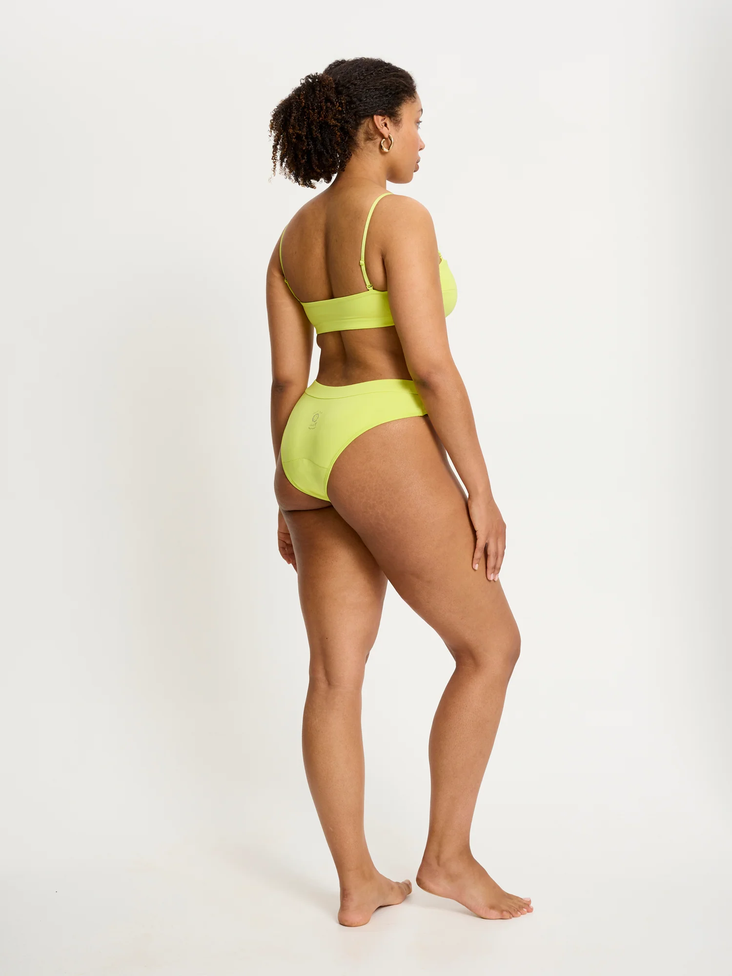 SmileyWorld® | Modibodi Bandeau Bralette Acid Yellow - Image 4