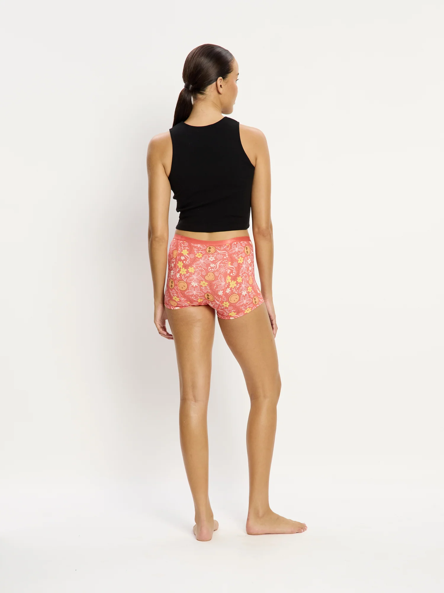 SmileyWorld® | Modibodi Classic Boyshort Light Boho Coral - Image 6