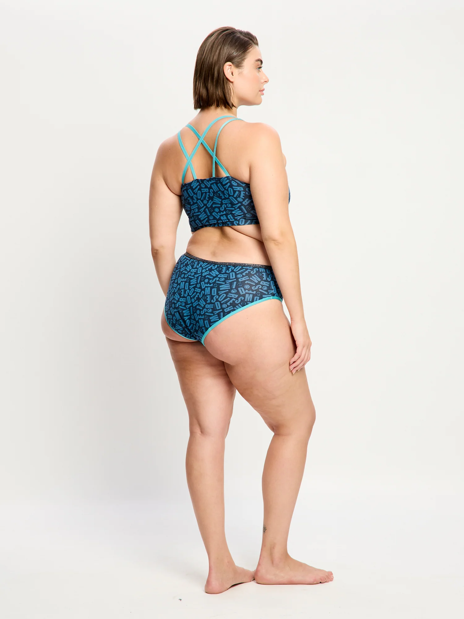 SmileyWorld® | Modibodi Hi Waist Brief Super Steel - Image 4