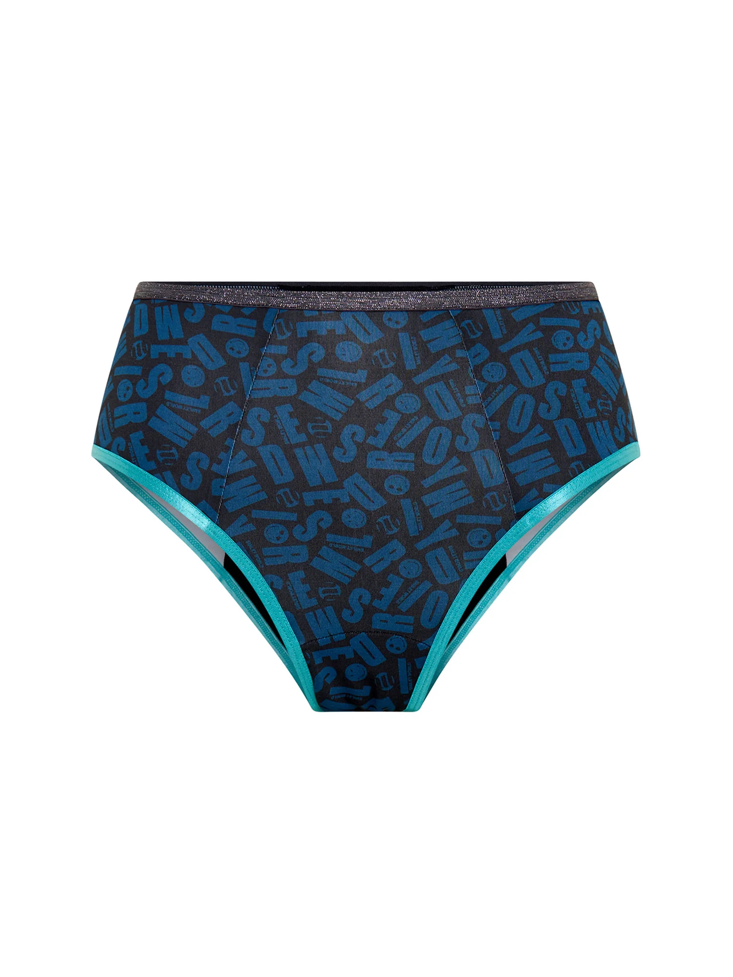 SmileyWorld® | Modibodi Hi Waist Brief Super Steel - Image 7