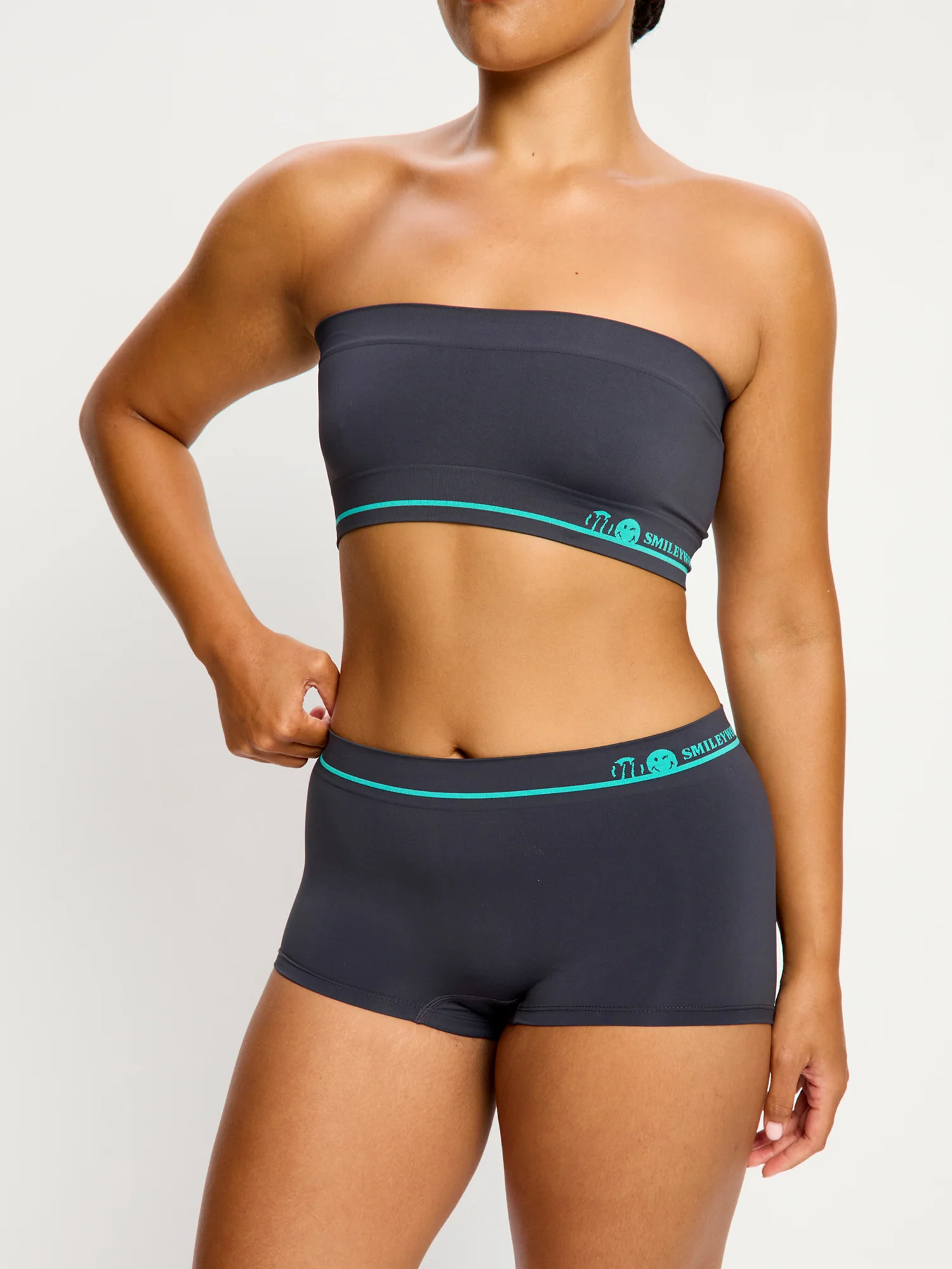 SmileyWorld® | Modibodi Seamless Bandeau Steel - Image 3