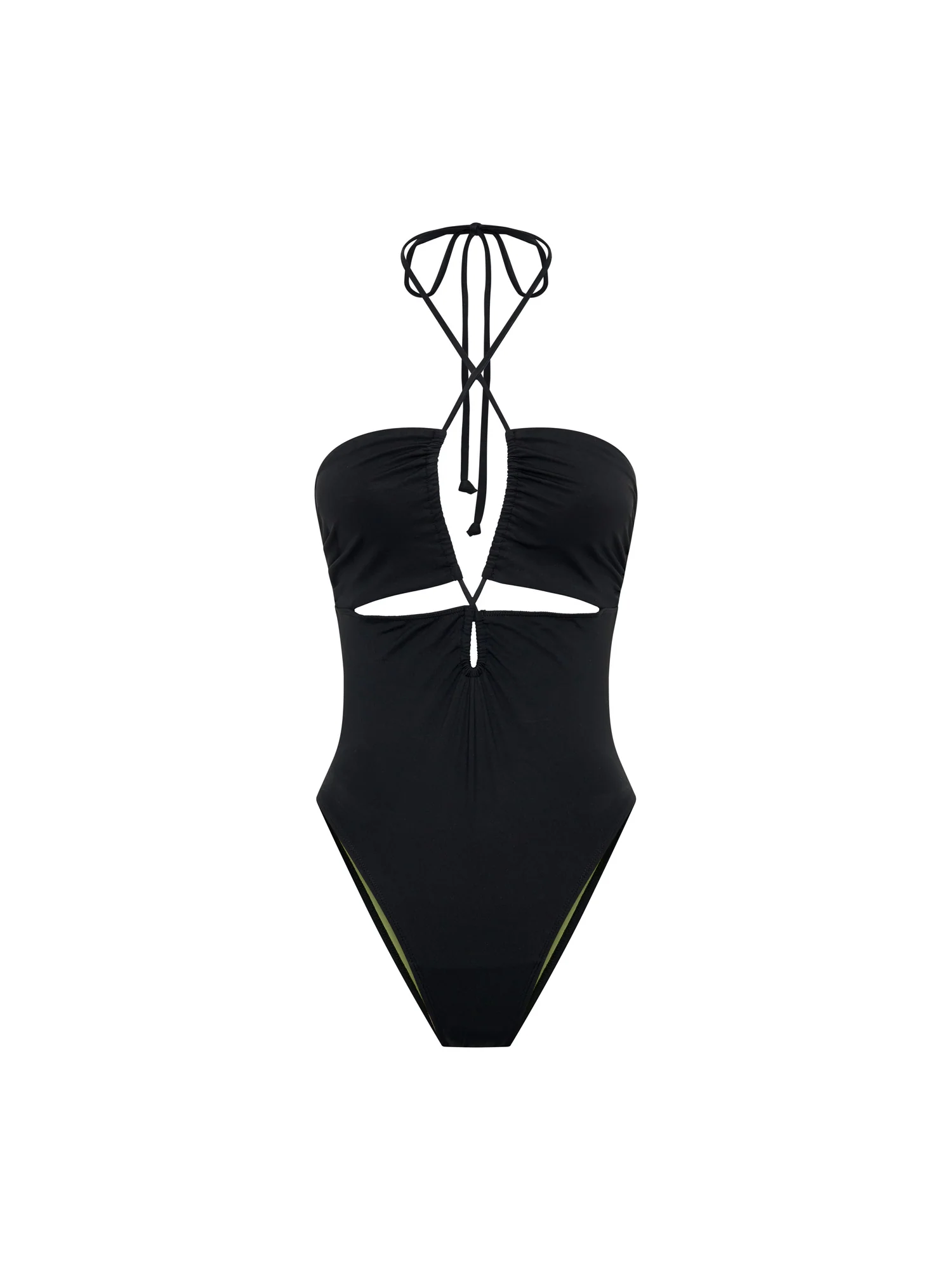 SmileyWorld® | Modibodi Swimwear Tie One Piece Super Black - Image 5