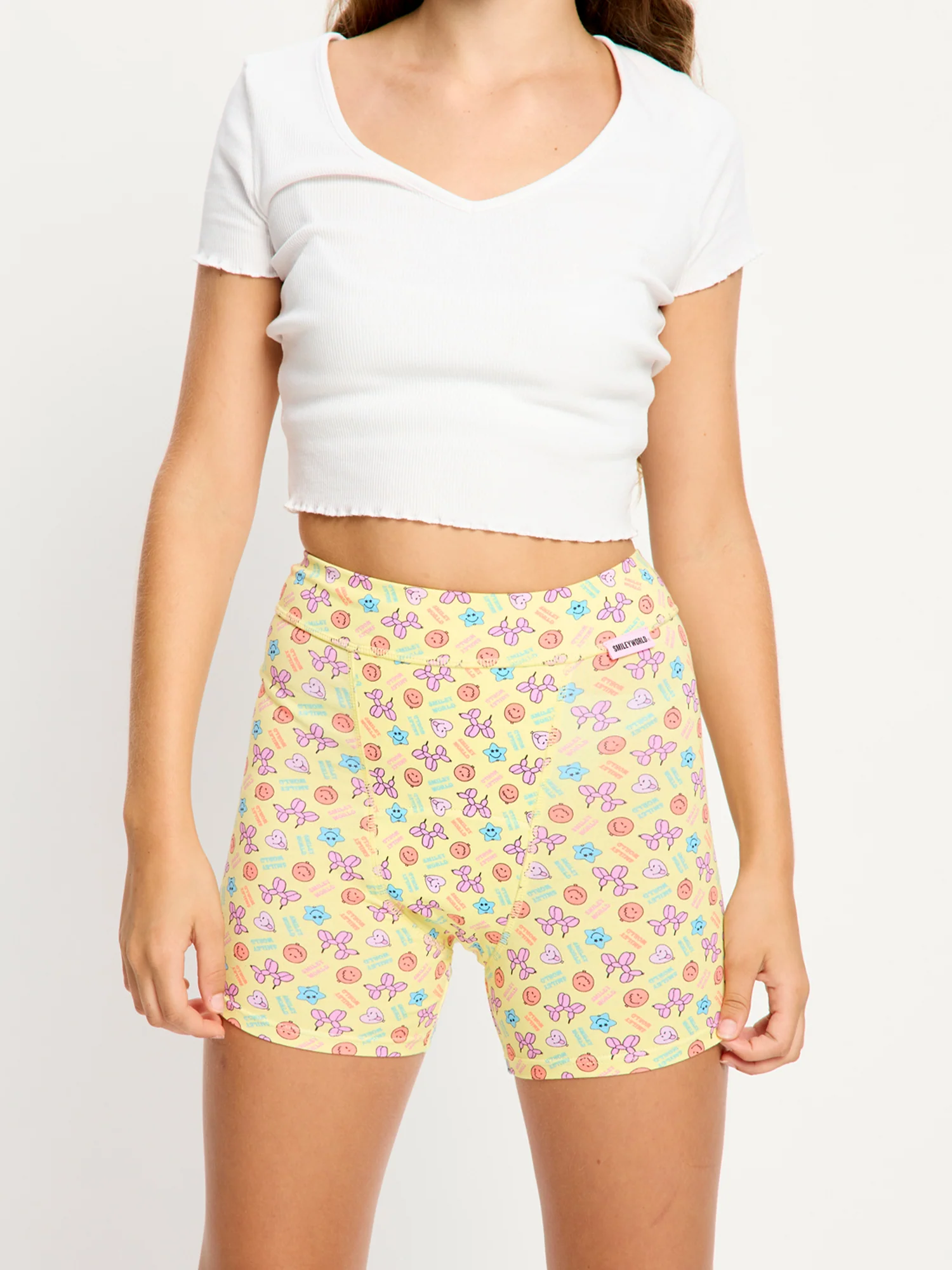 SmileyWorld® | Modibodi Teen Sleep Short 2 Pack Super Carnival Spirit - Image 4