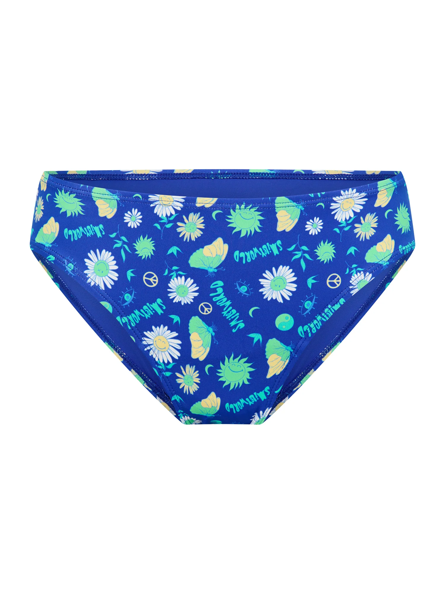 SmileyWorld® | Modibodi Teen Swimwear Bikini Super Boho Botanical Blue - Image 5