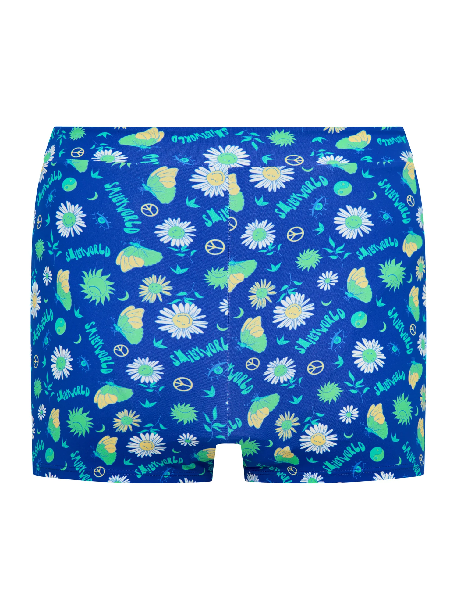 SmileyWorld® | Modibodi Teen Swimwear Hi Waist Short Super Boho Botanical Blue - Image 5