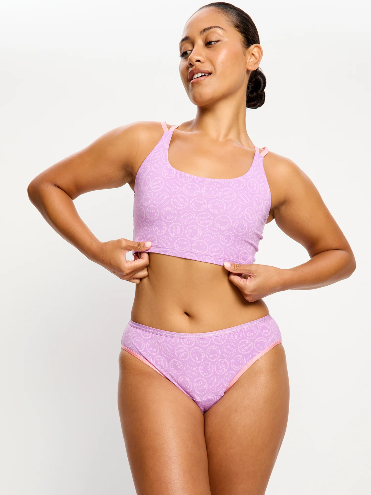 SmileyWorld® | Modibodi X Back Tank Violet - Image 2