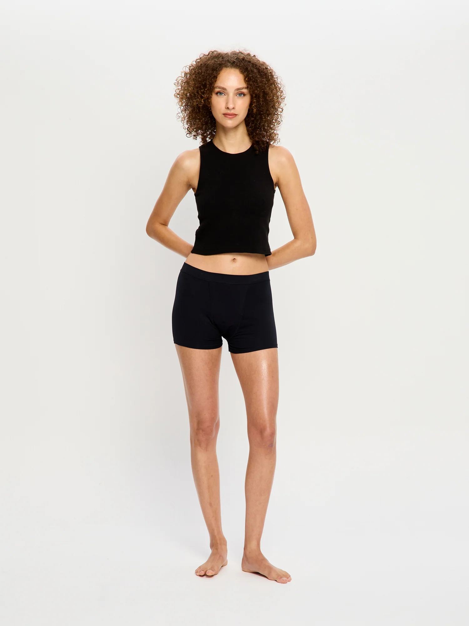 Soft Stretch Seamless Boyshort 3 Pack Super Black - Image 7
