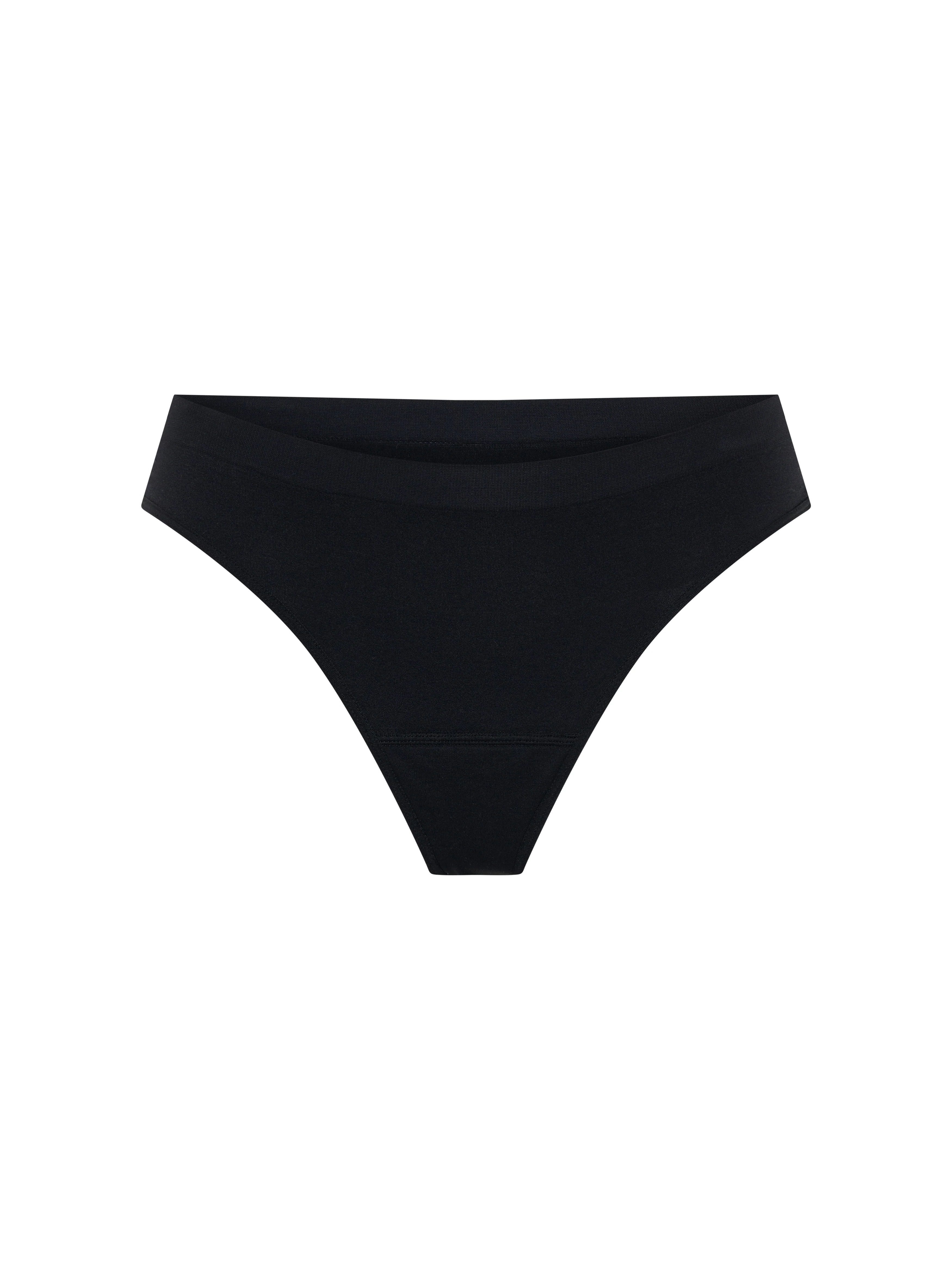 Soft Stretch Seamless Thong 3 Pack Light Black - Image 11