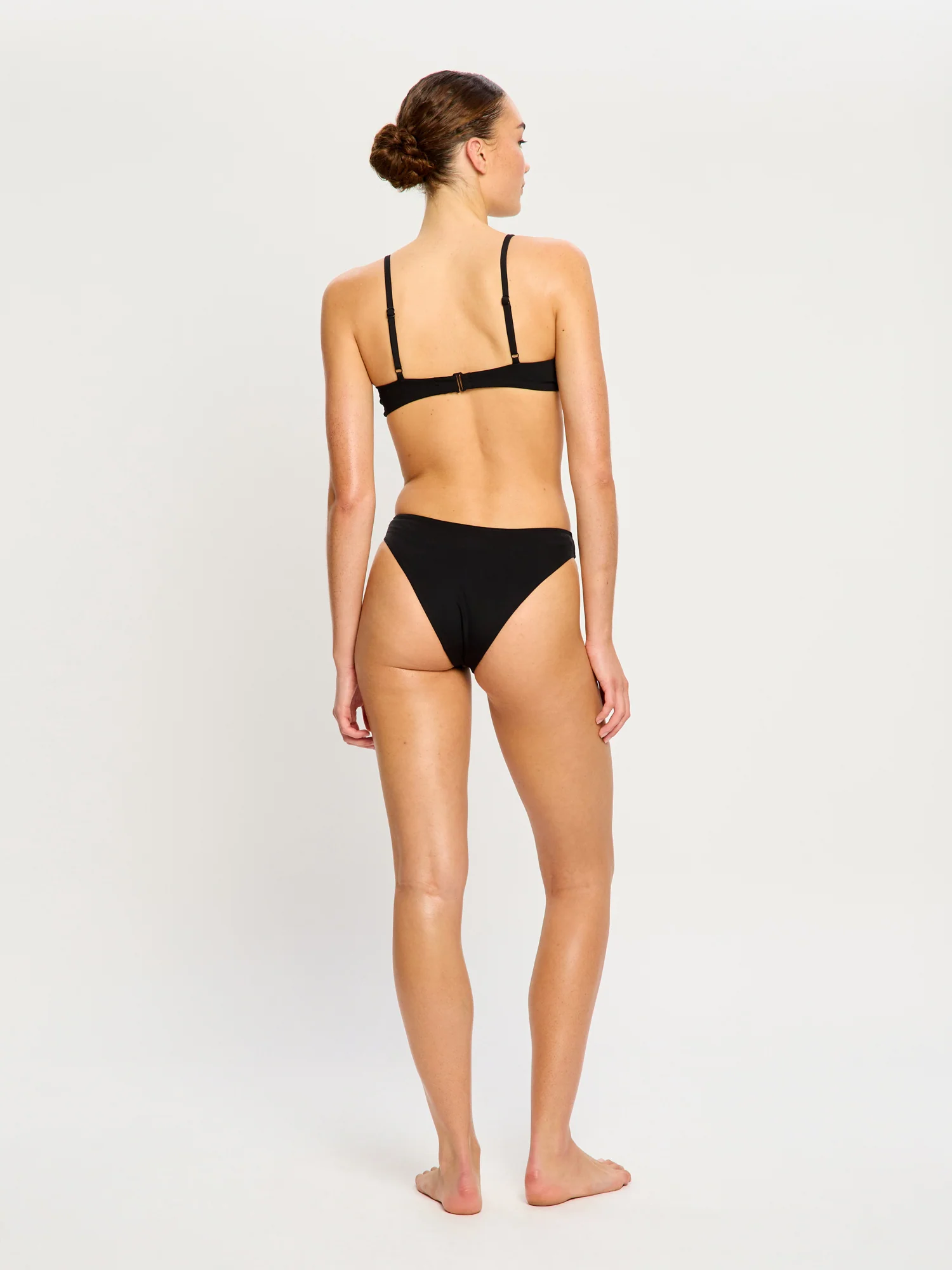 Swimwear Hi-Leg Cheeky Bottom Super Black - Image 6