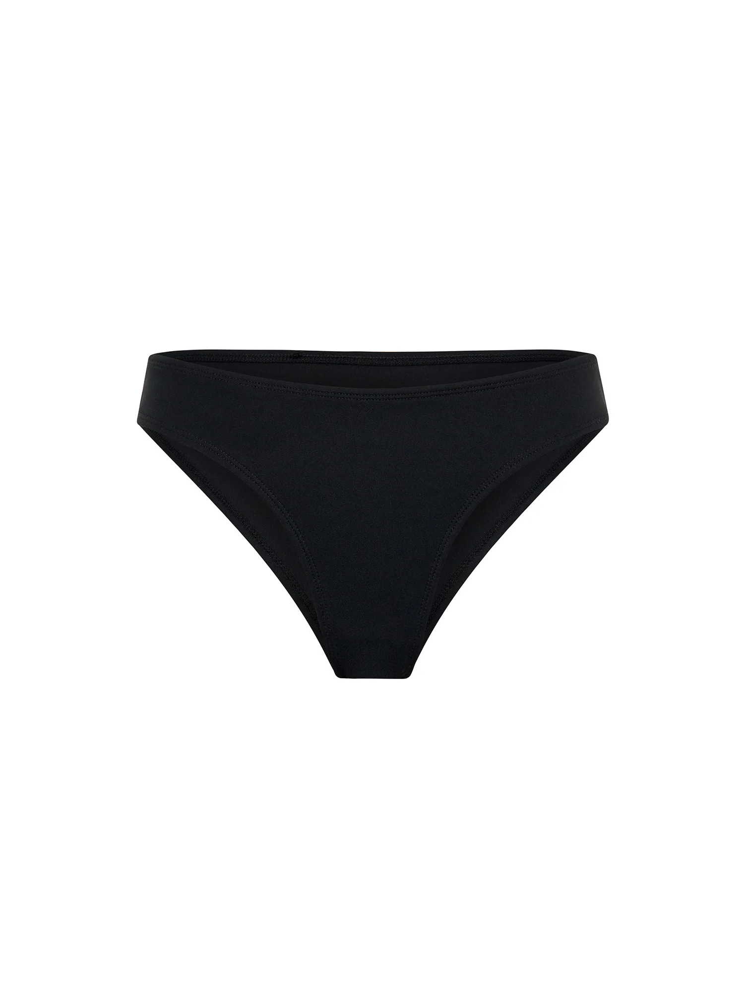 Swimwear Hi-Leg Cheeky Bottom Super Black - Image 8