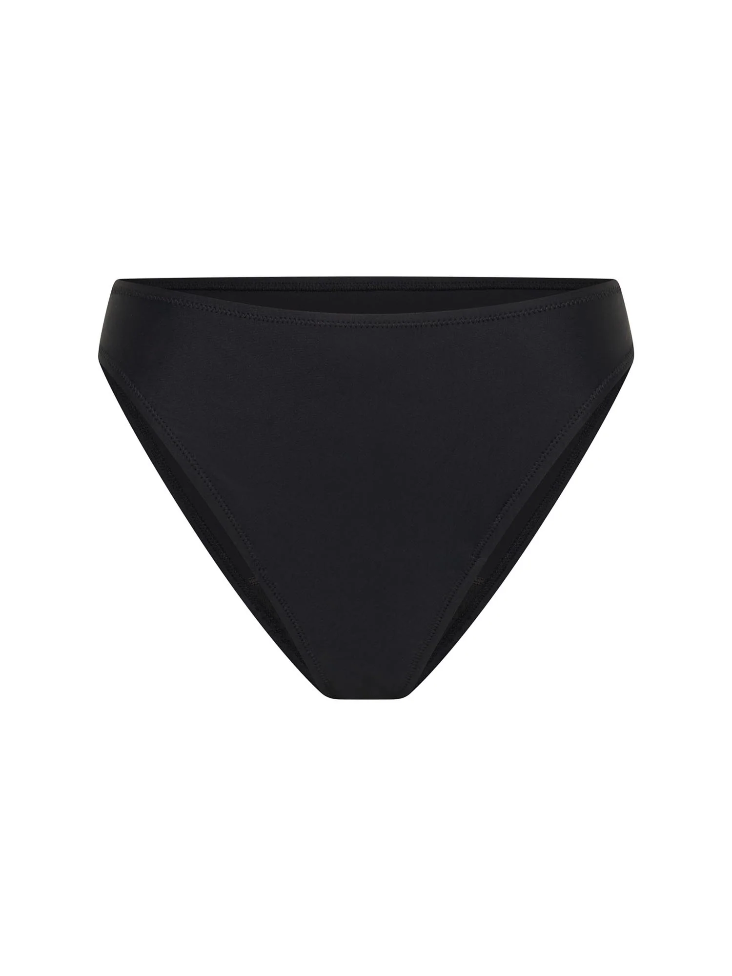 Swimwear Hi-Leg Cheeky Bottom Super Black - Image 5