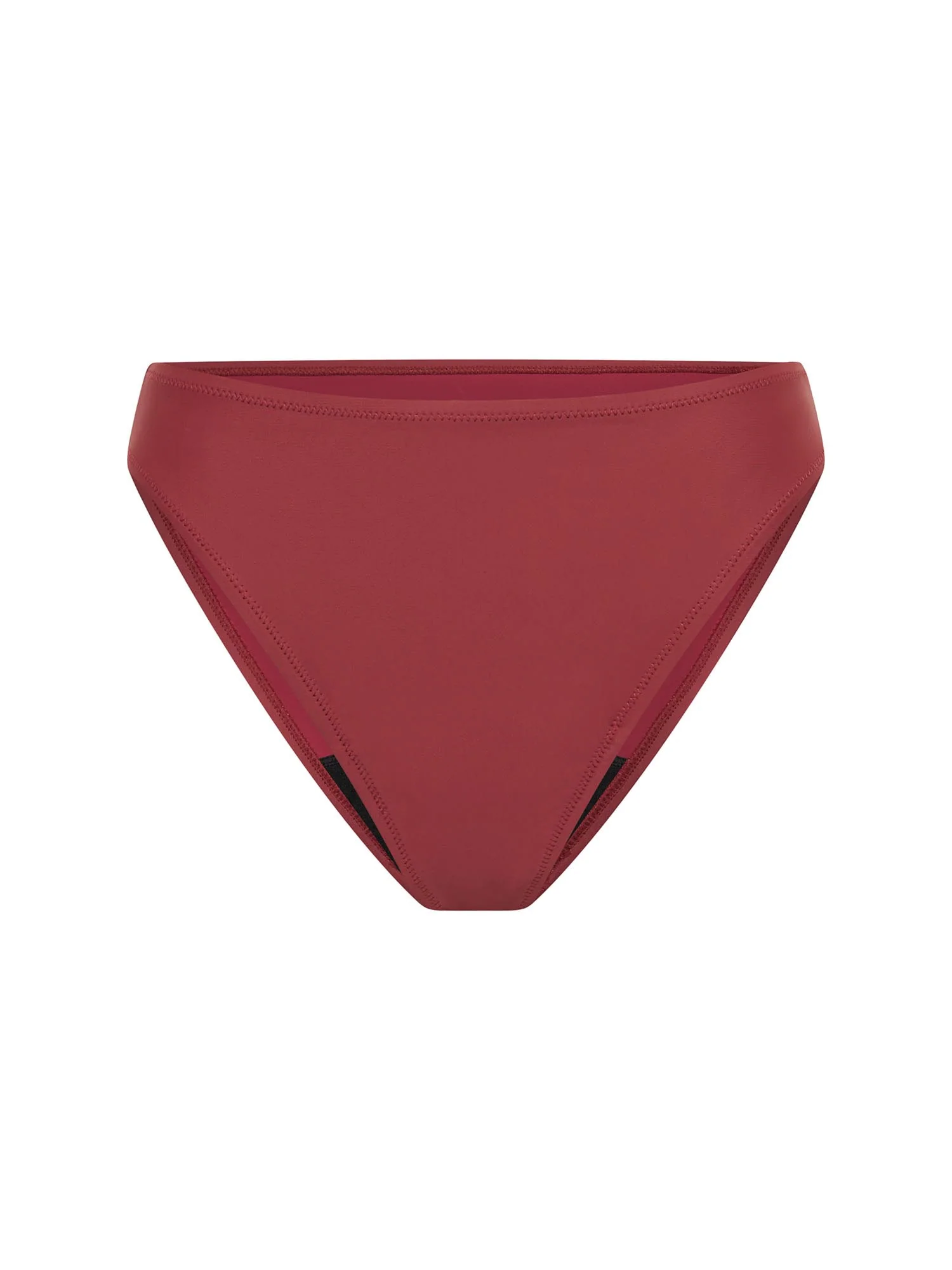 Swimwear Hi-Leg Cheeky Bottom Super Sahara Red - Image 6