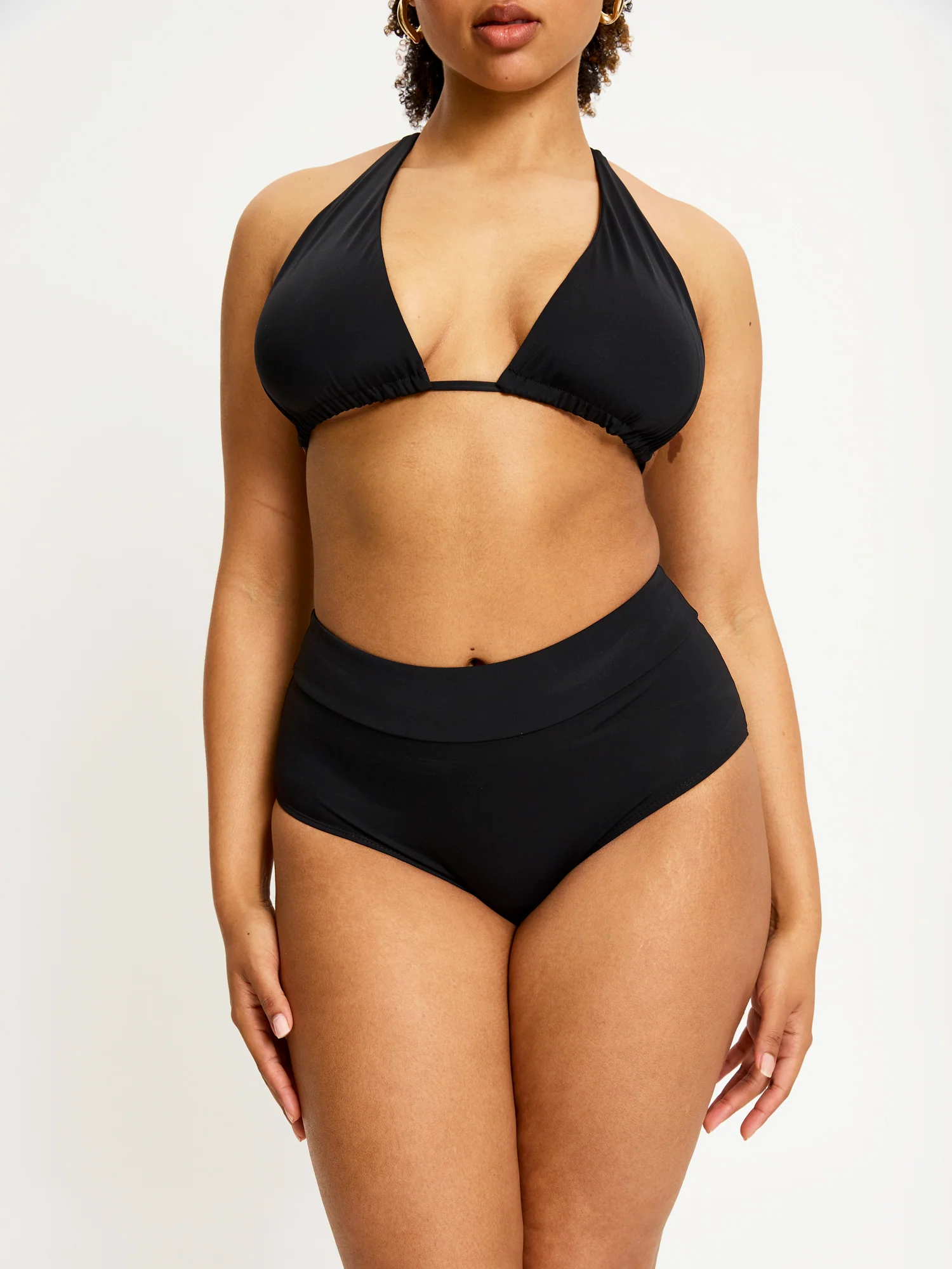 Swimwear Hi Waist Bikini Brief Super Black - Image 2
