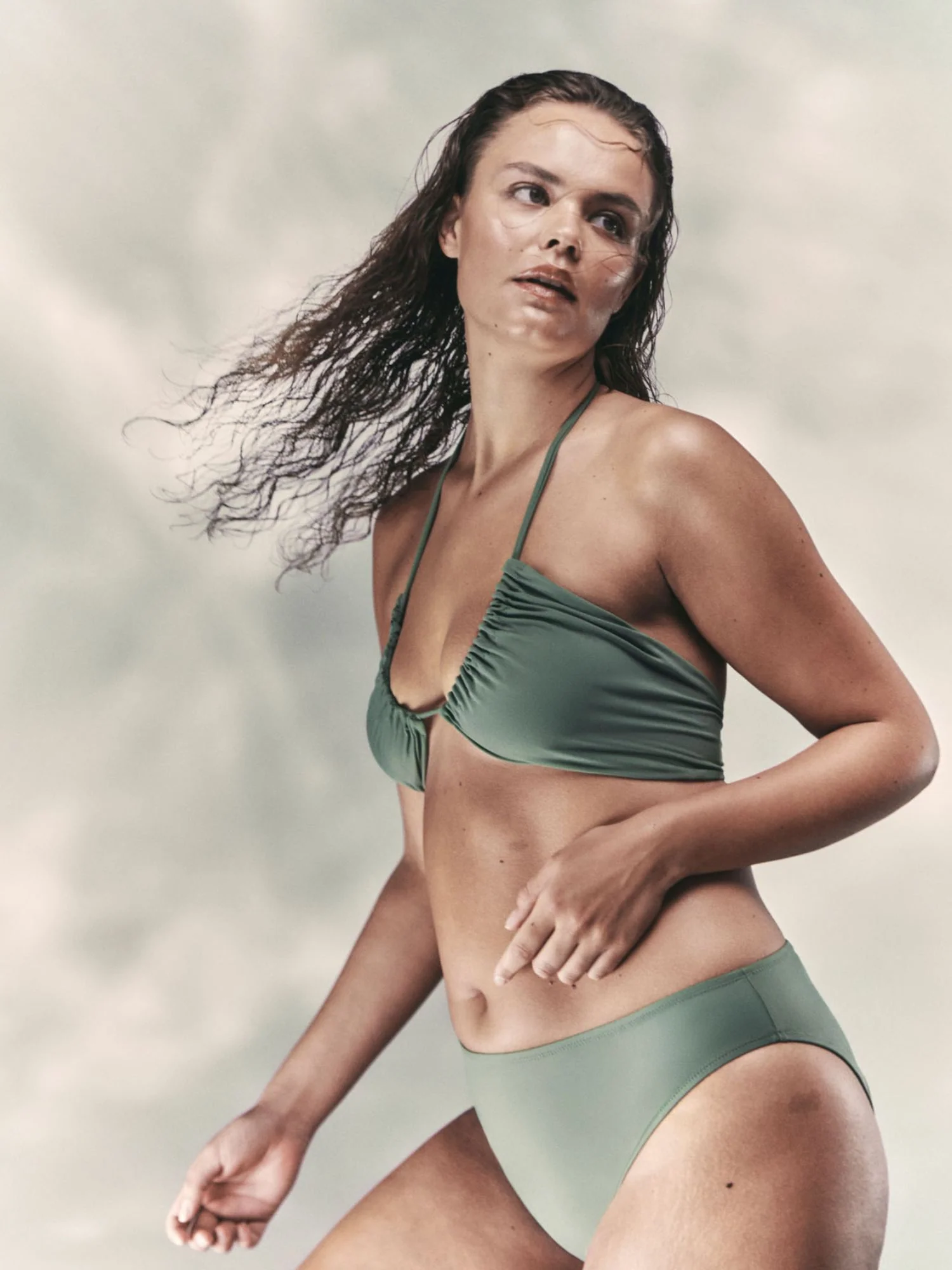 Swimwear Multiway Bikini Top Oasis Green - Image 7